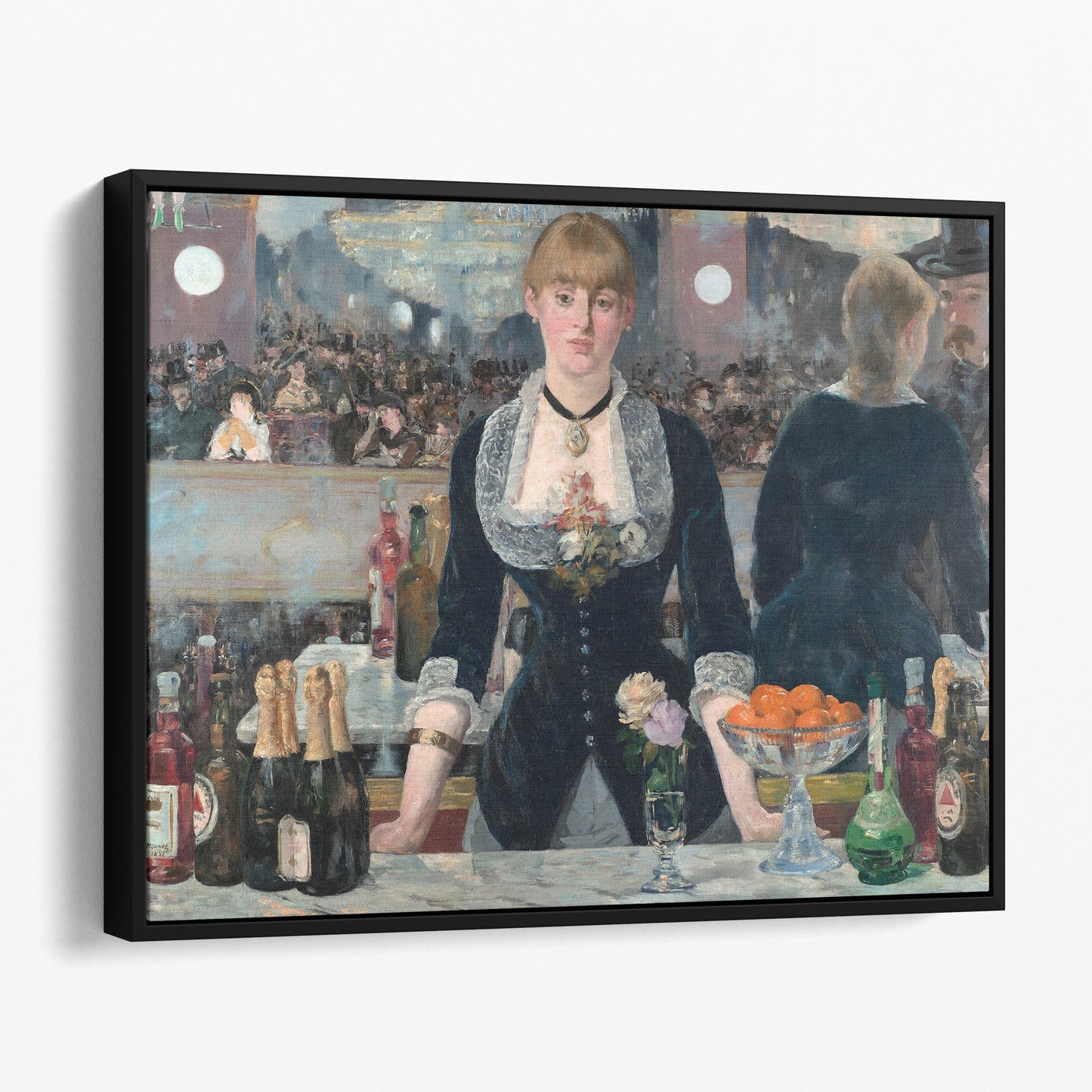 A Bar at the Folies-Bergère (1882) by Édouard Manet