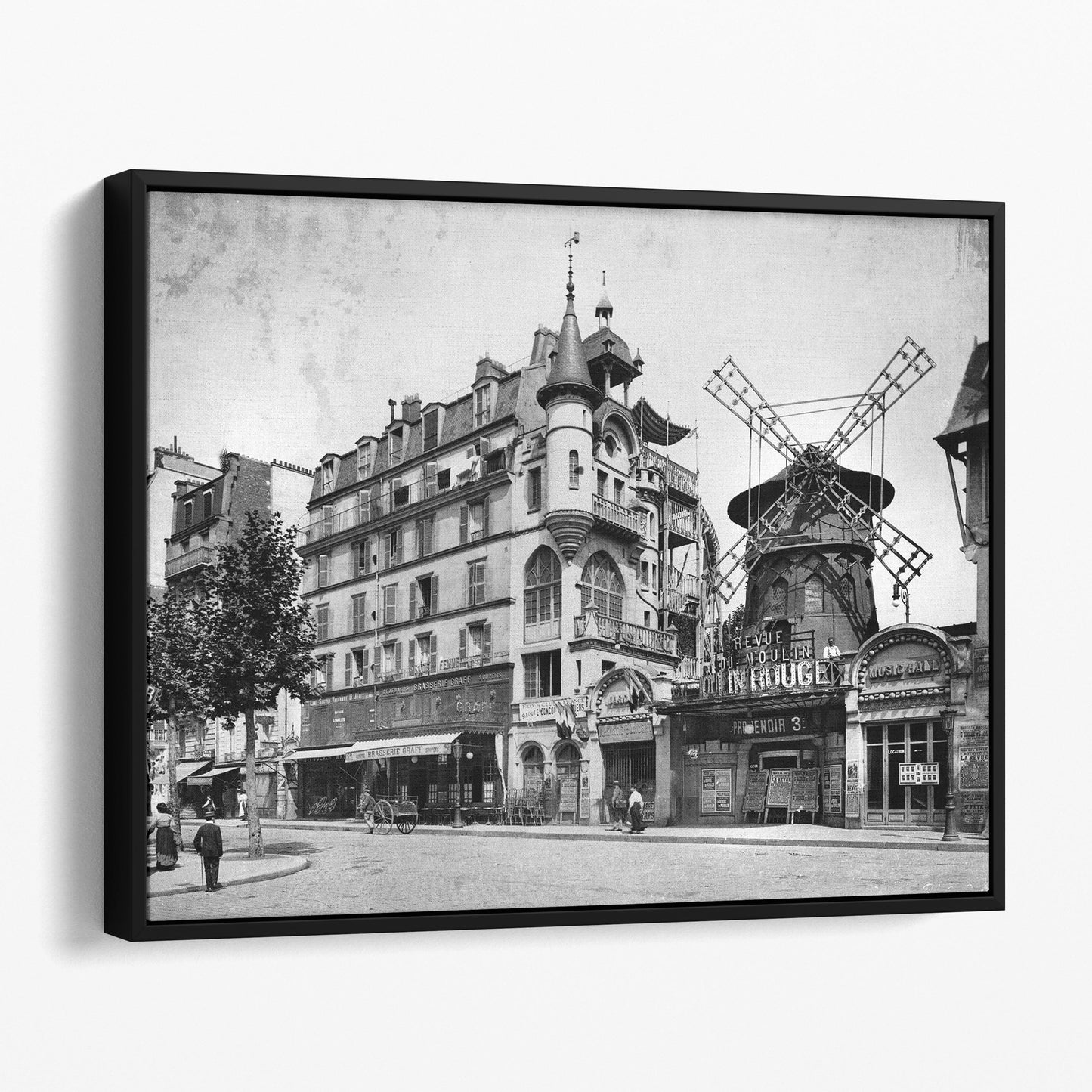 Moulin Rouge at the Turn of the 20th Century