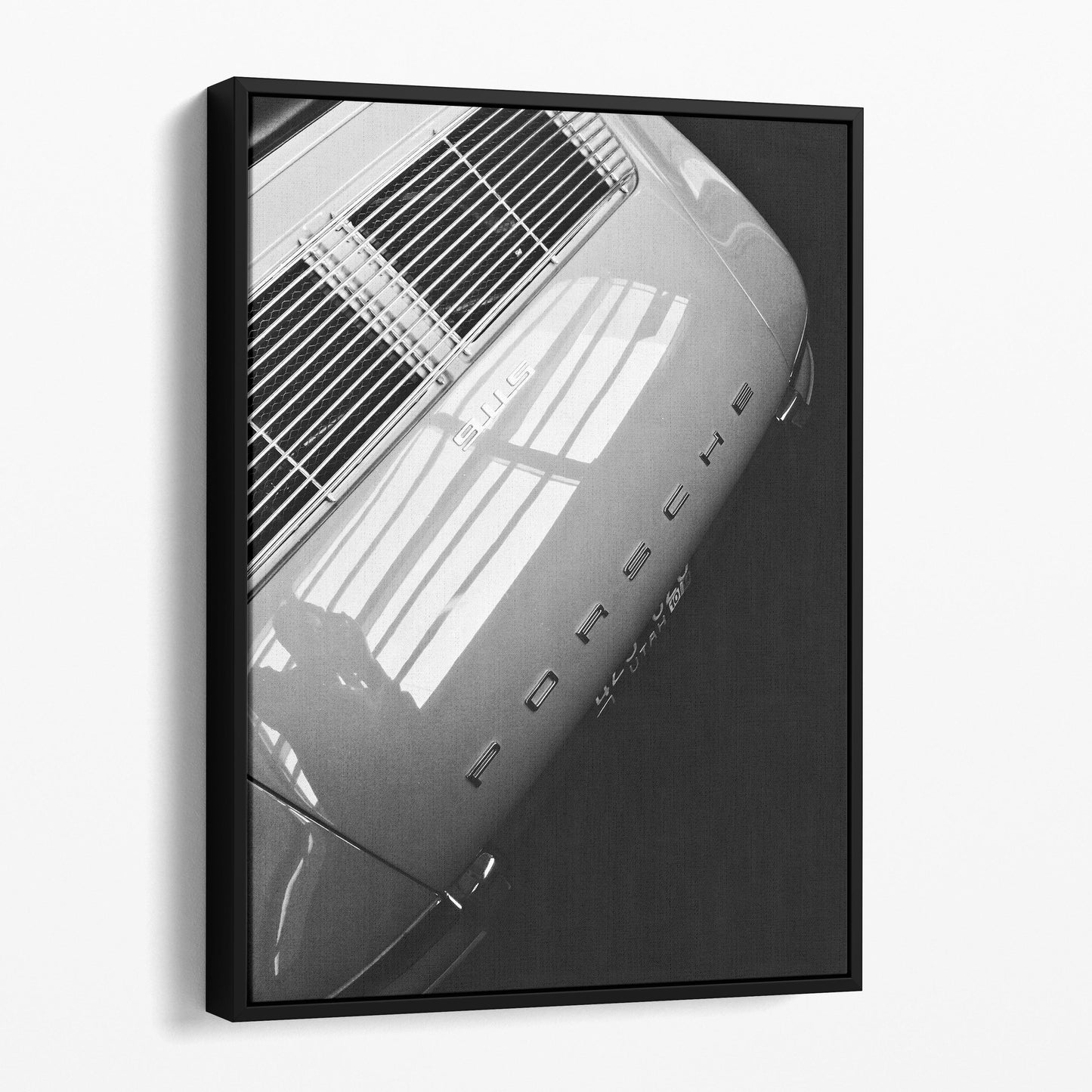 Rear View Vintage Porsche 911