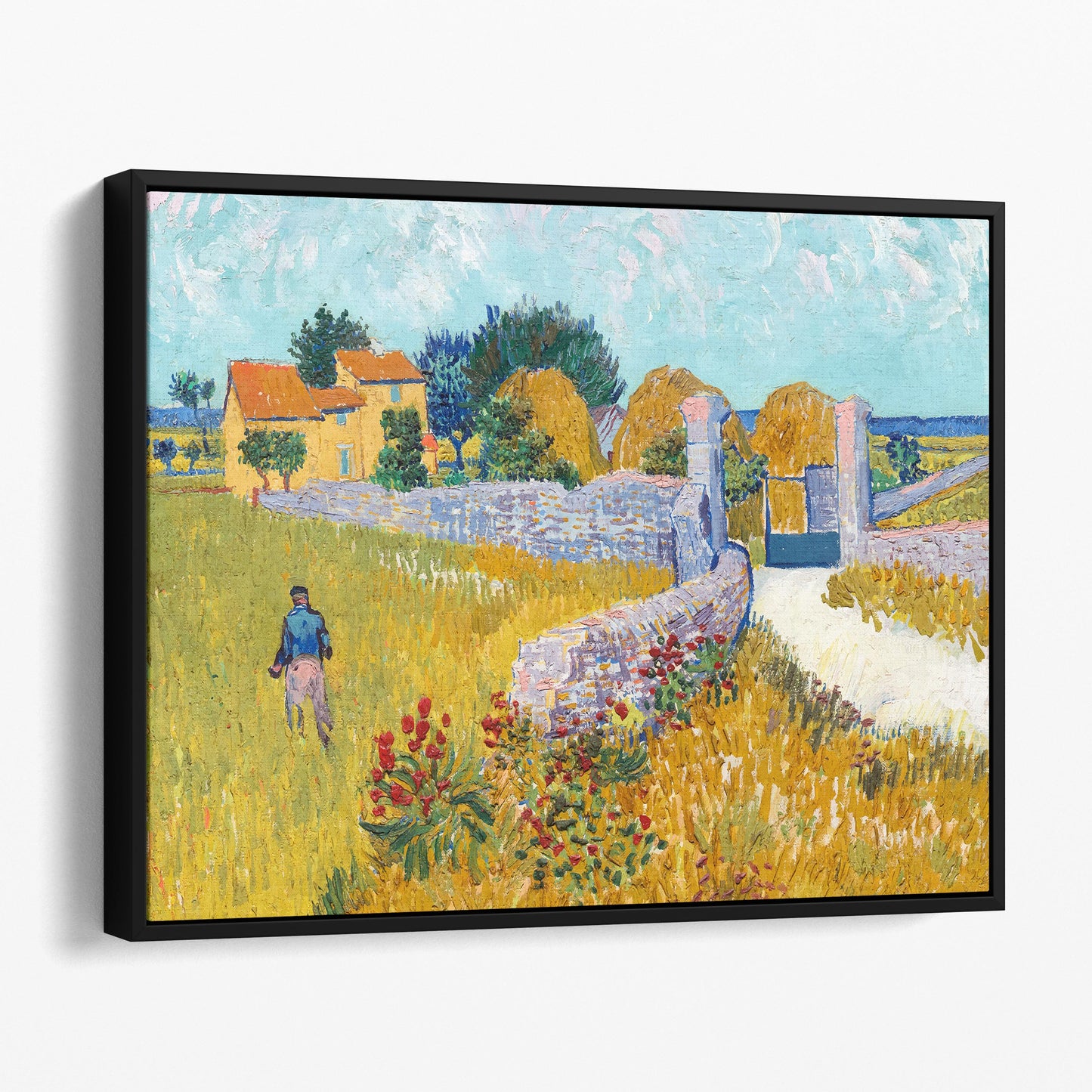 Farmhouse in Provence (1888) by Van Gogh