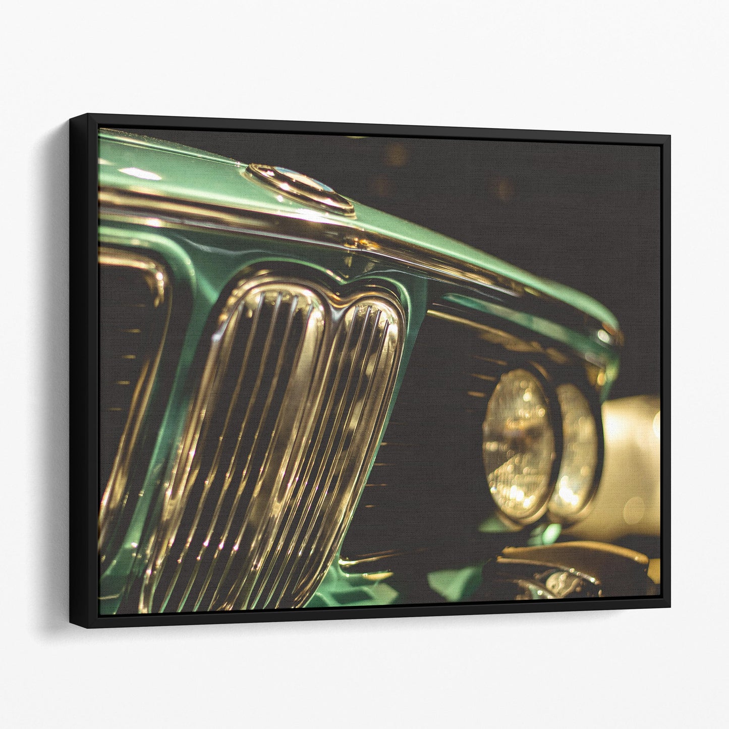 Vintage Green BMW Grill