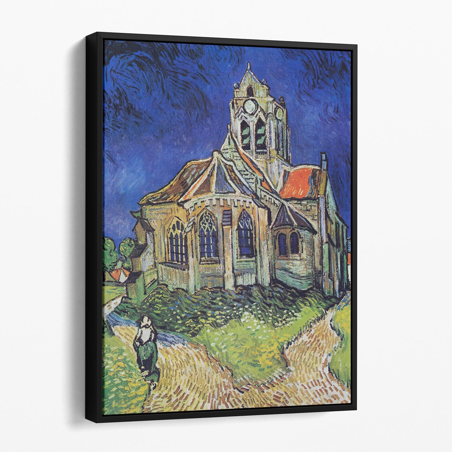 The Church at Auvers (1890) by Van Gogh