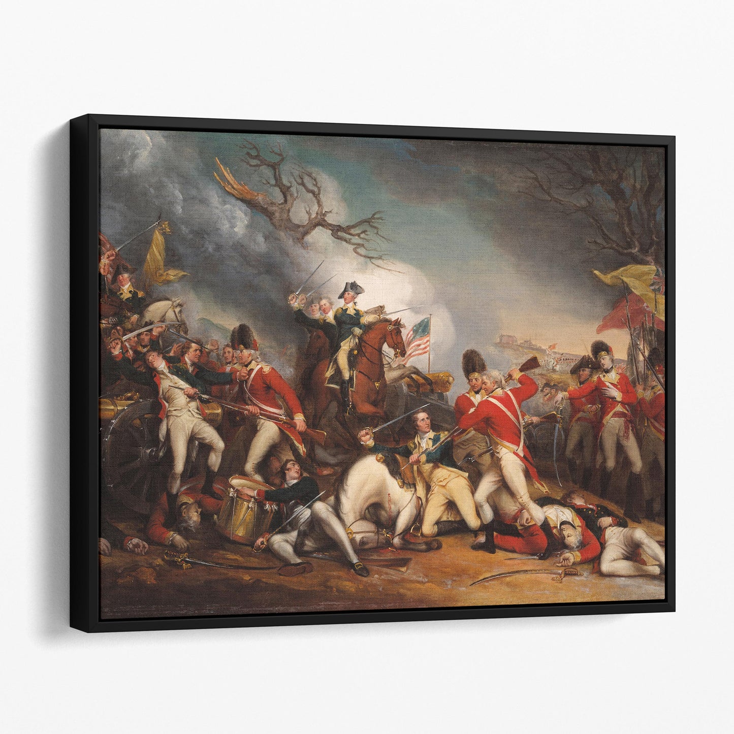 The Death of General Mercer at the Battle of Princeton, January 3 1777