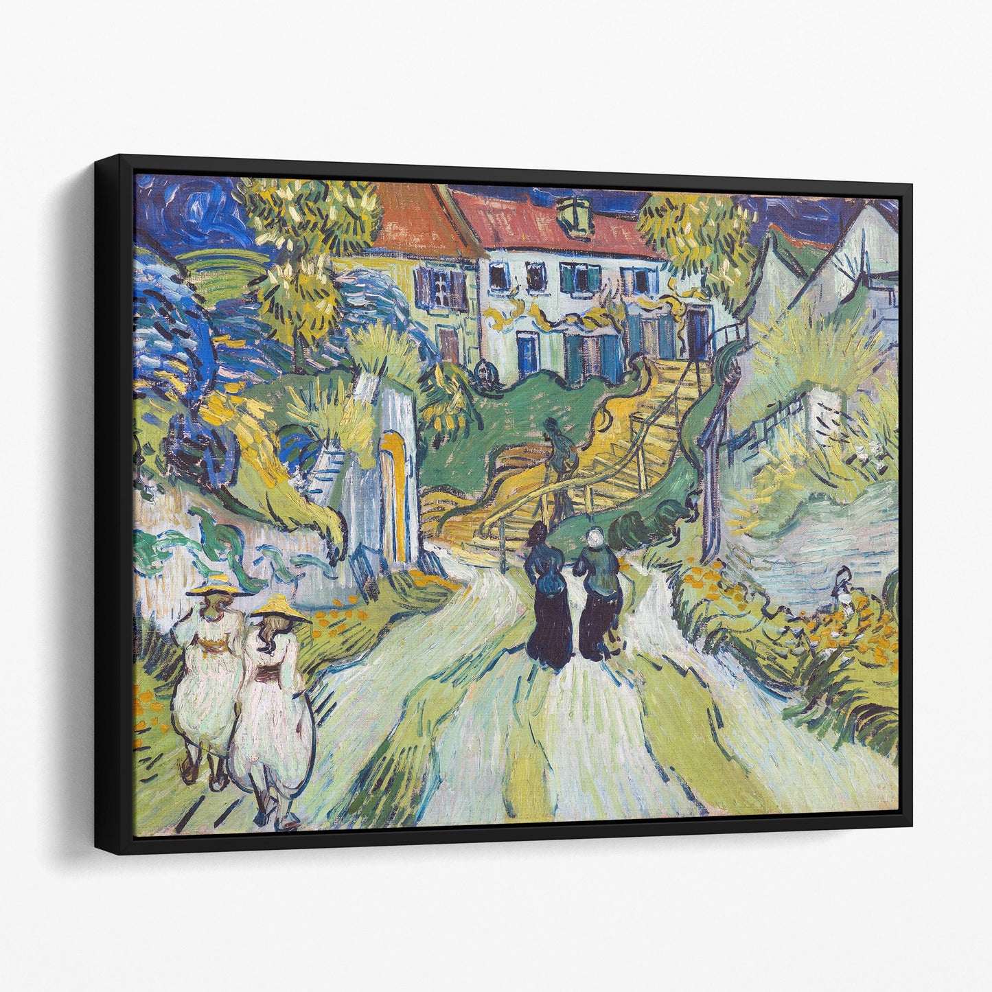 Stairway at Auvers (1890) by Van Gogh