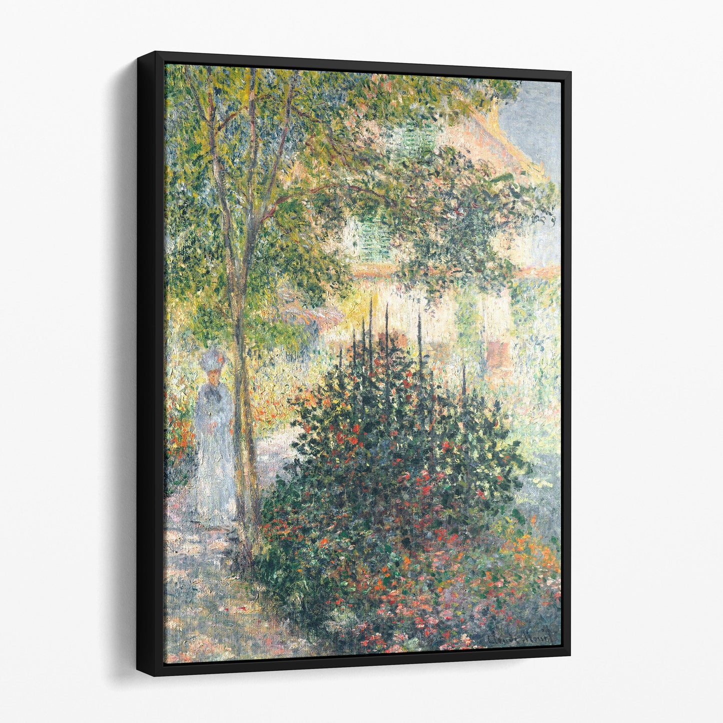 Camille Monet in the Garden at Argenteuil (1876) by Claude Monet