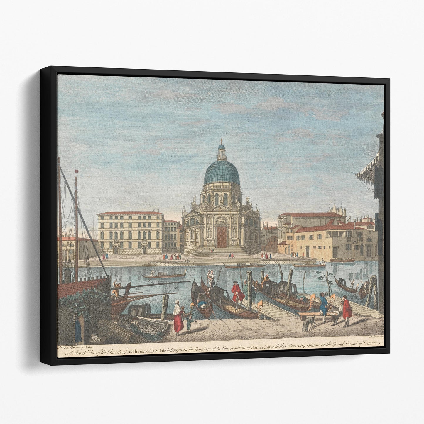 Church of Madonna della Salute on the Grand Canal of Venice