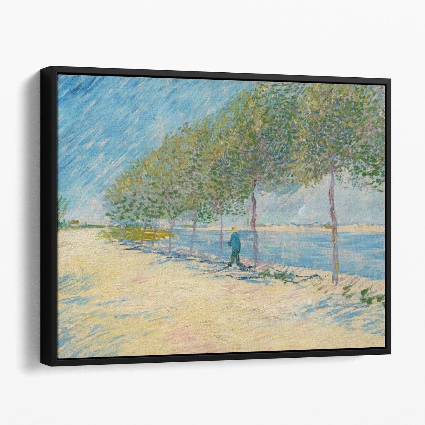 By the Seine (1887) by Van Gogh