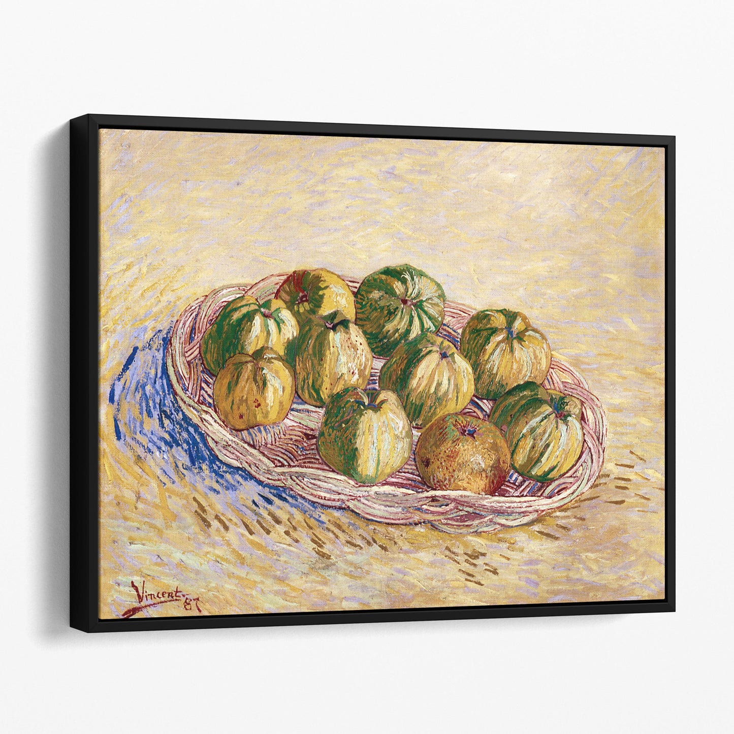 Still Life, Basket of Apples (1887) by Van Gogh
