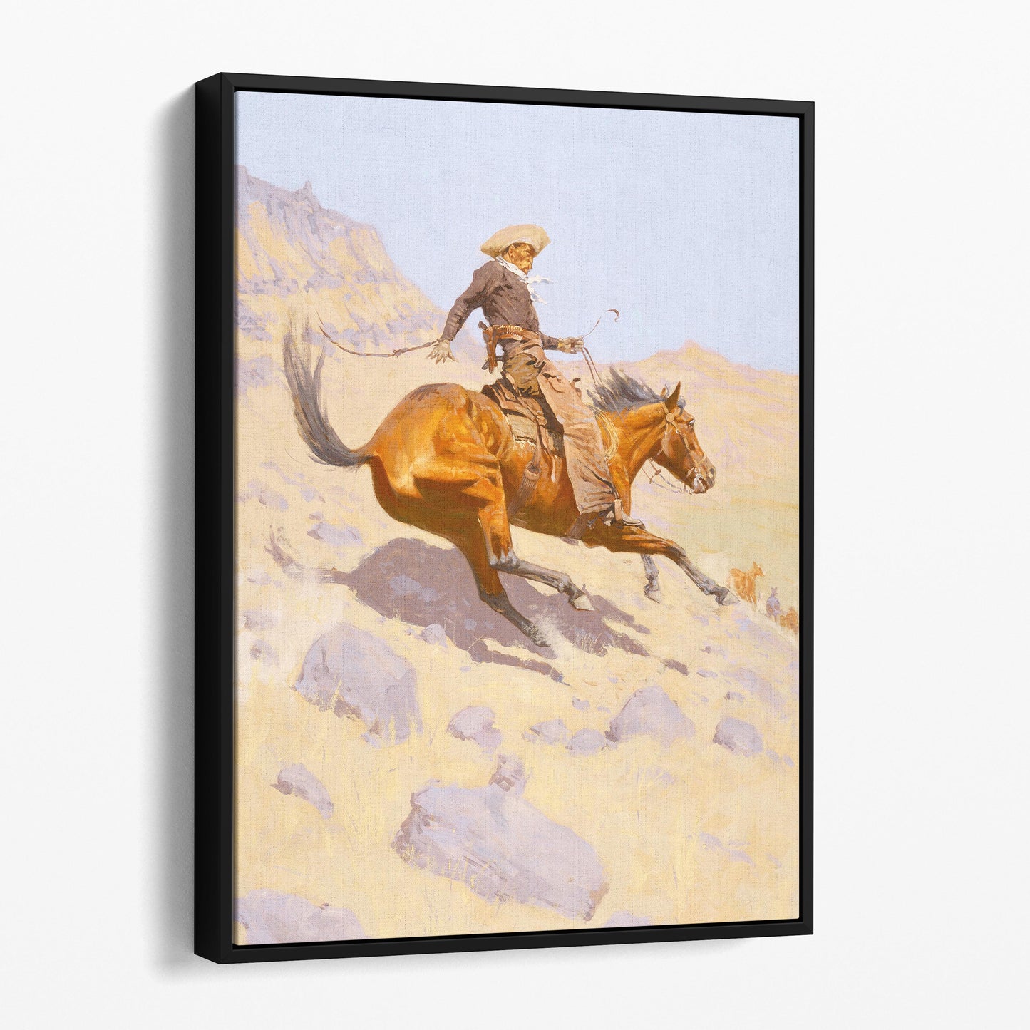 The Cowboy 1902 by Frederic S Remington