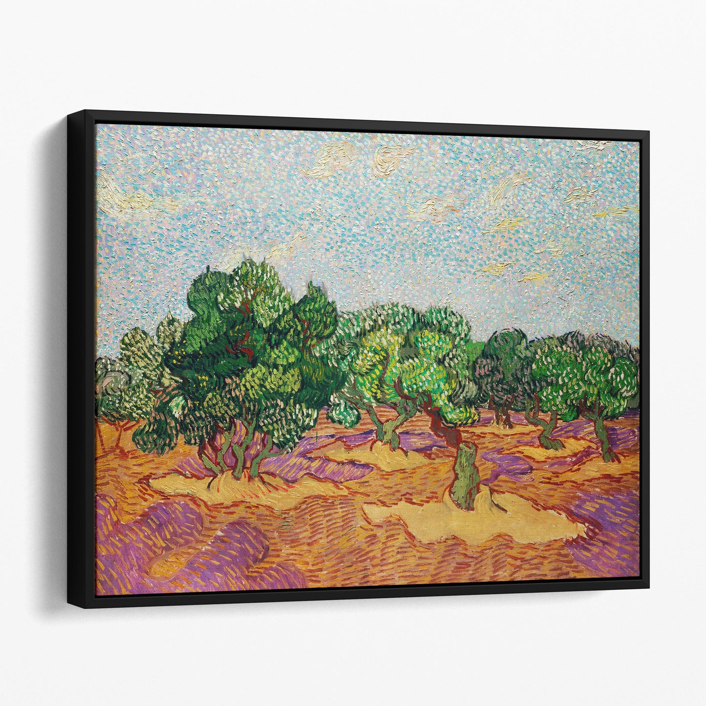 Olive Trees (1889) by Van Gogh