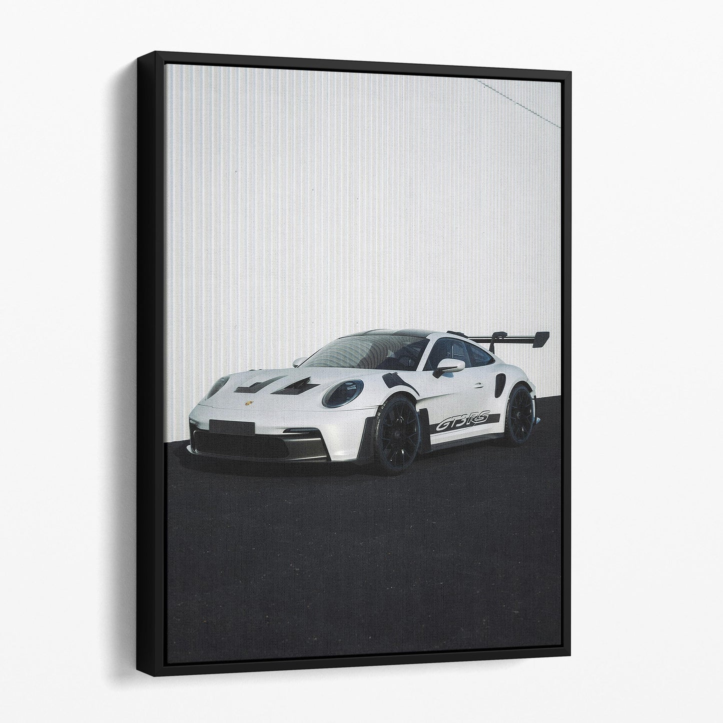 White and Black Porsche GT3 RS