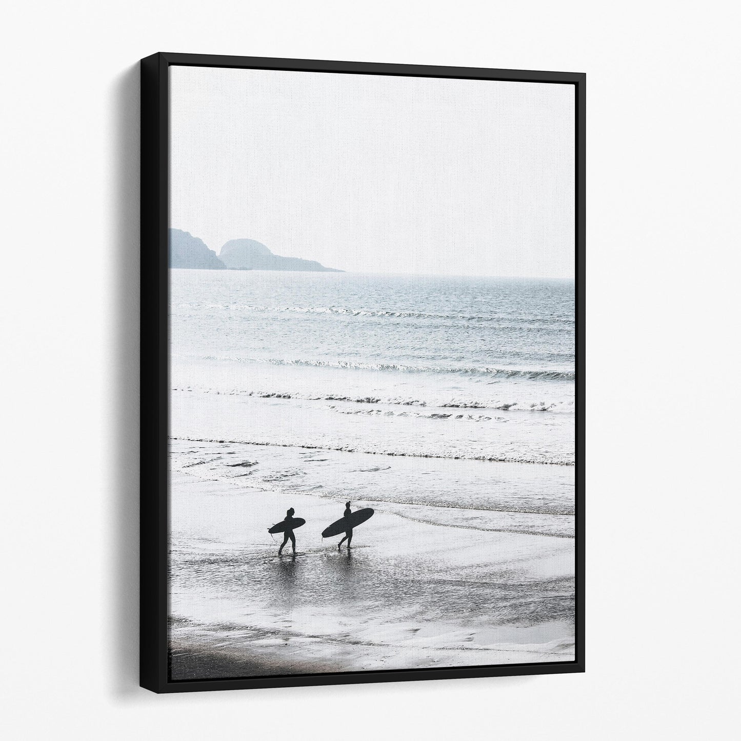 Surfers at the Beach