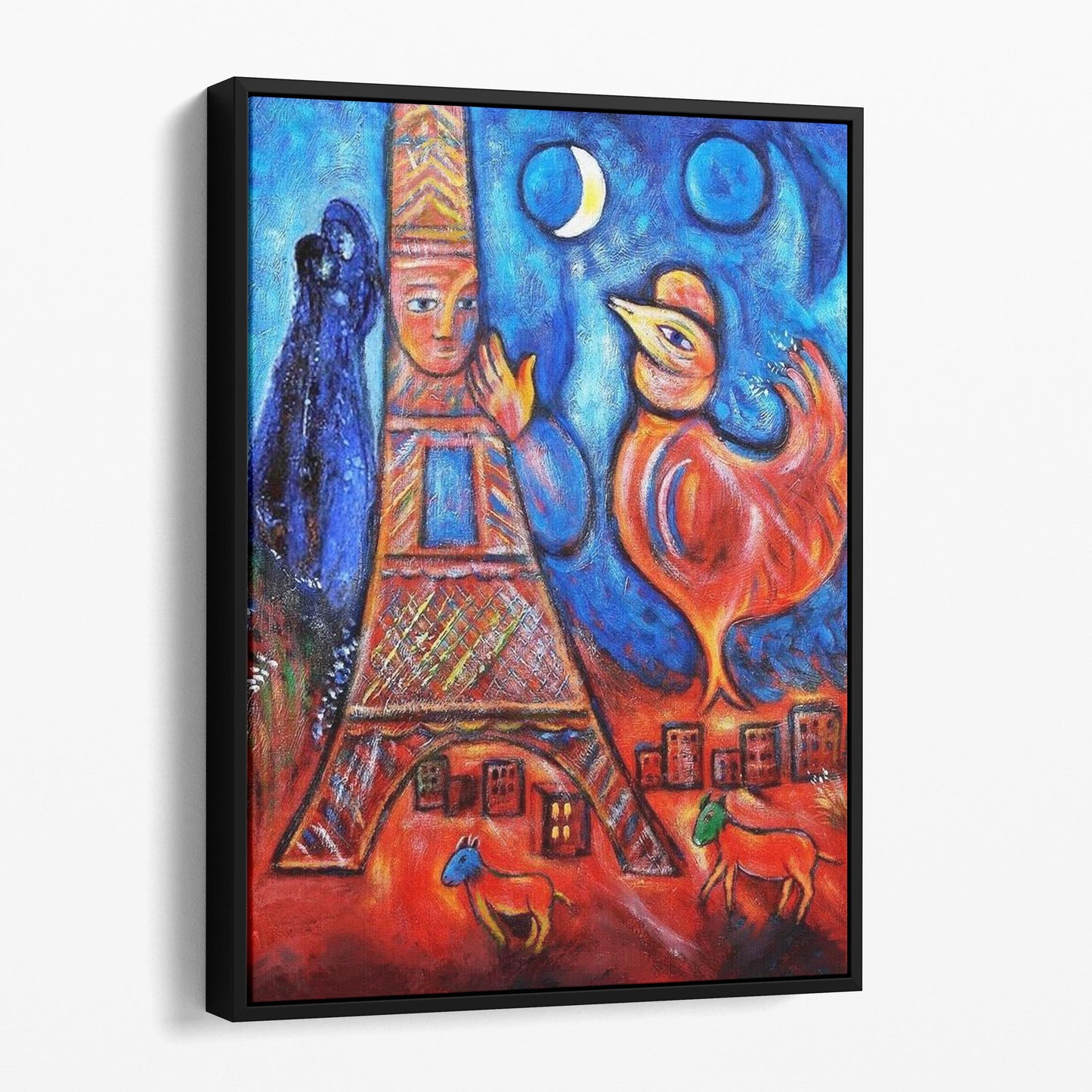 Bonjour Paris by Marc Chagall