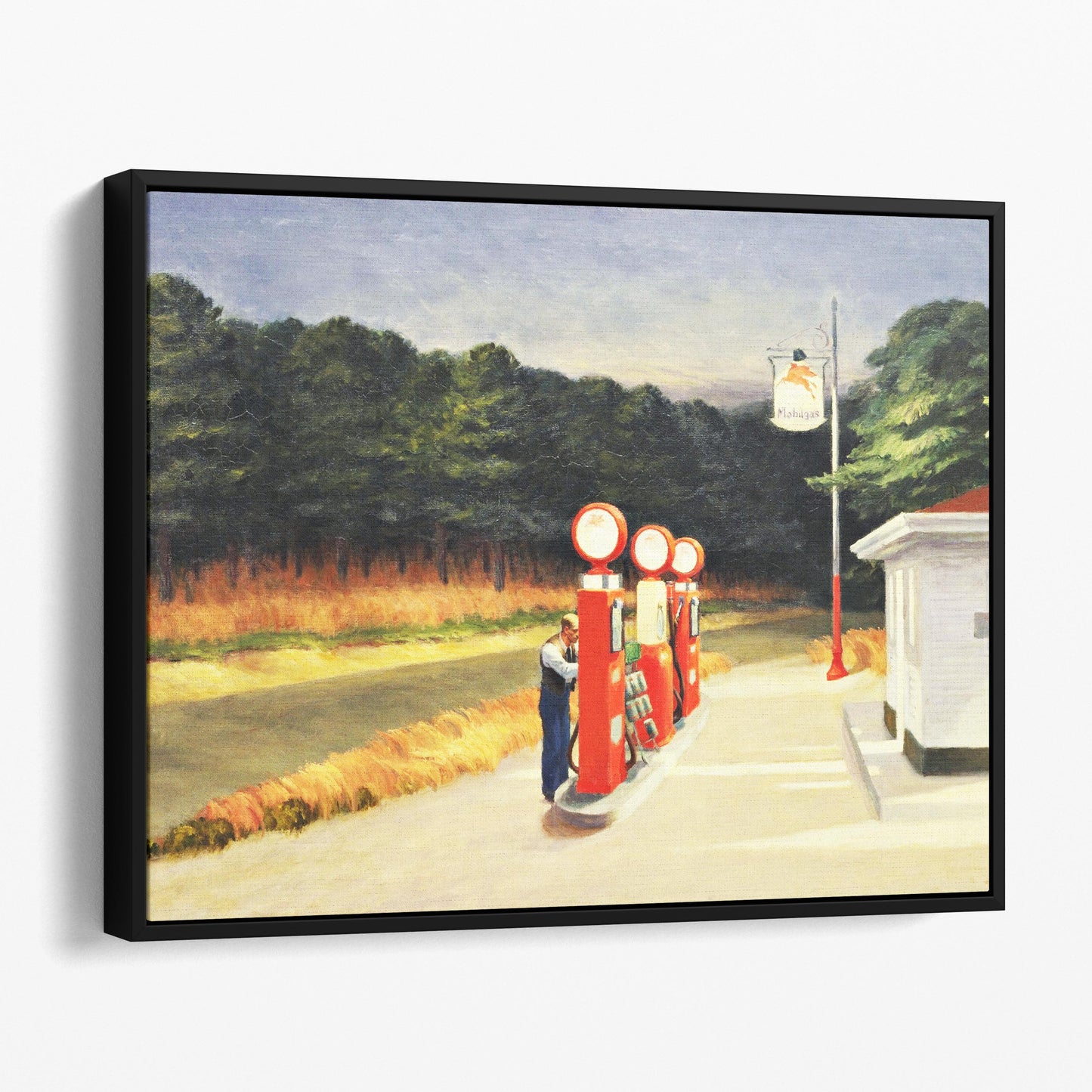 Gas 1940 by Edward Hopper