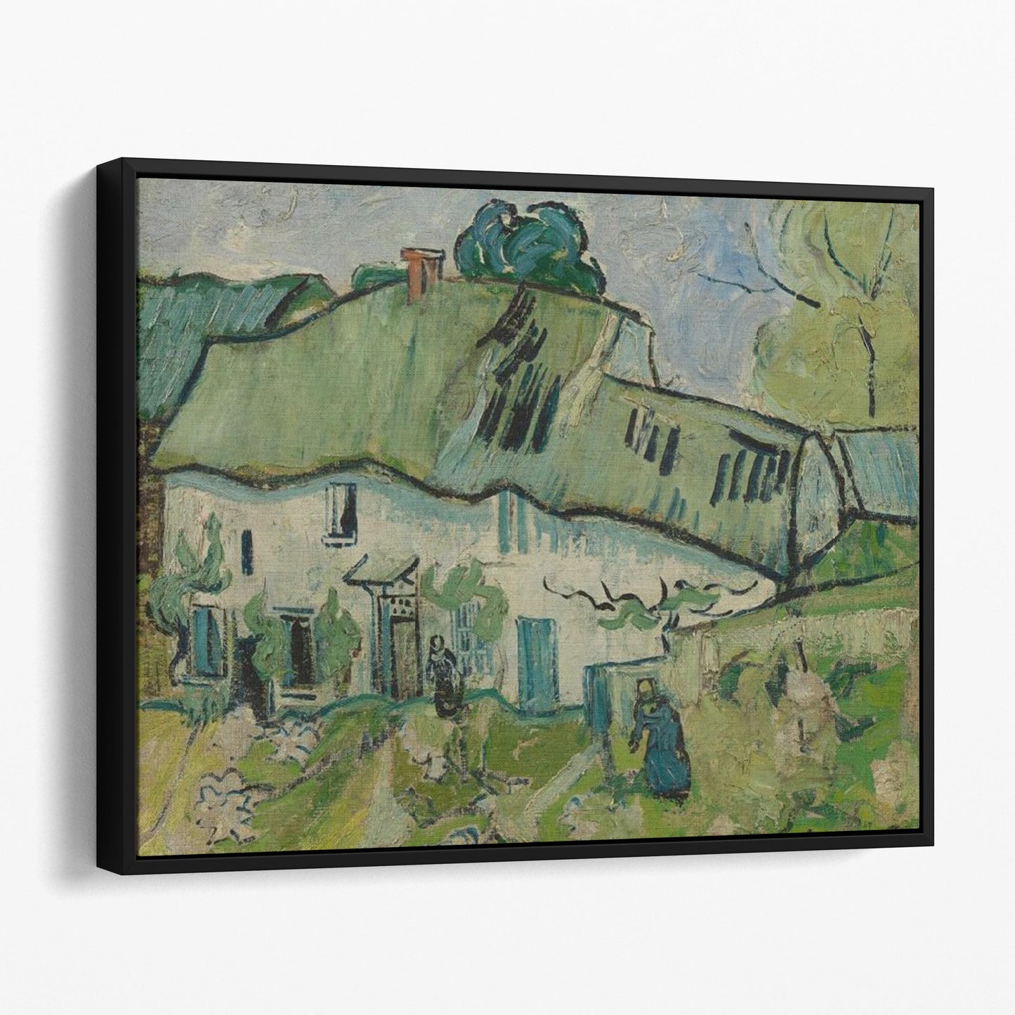 Farmhouse (1890) by Van Gogh