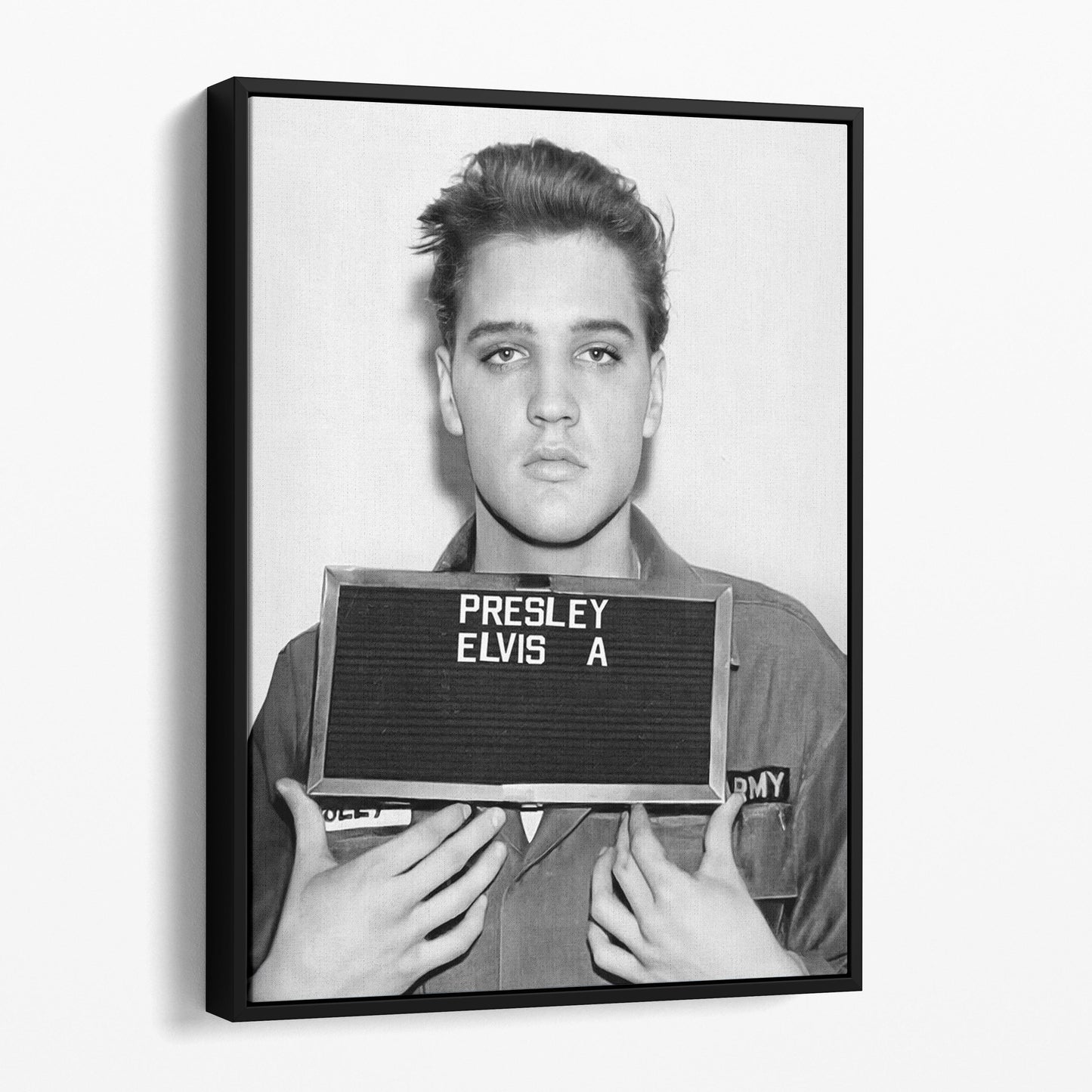Elvis Presley US Army Mug Shot