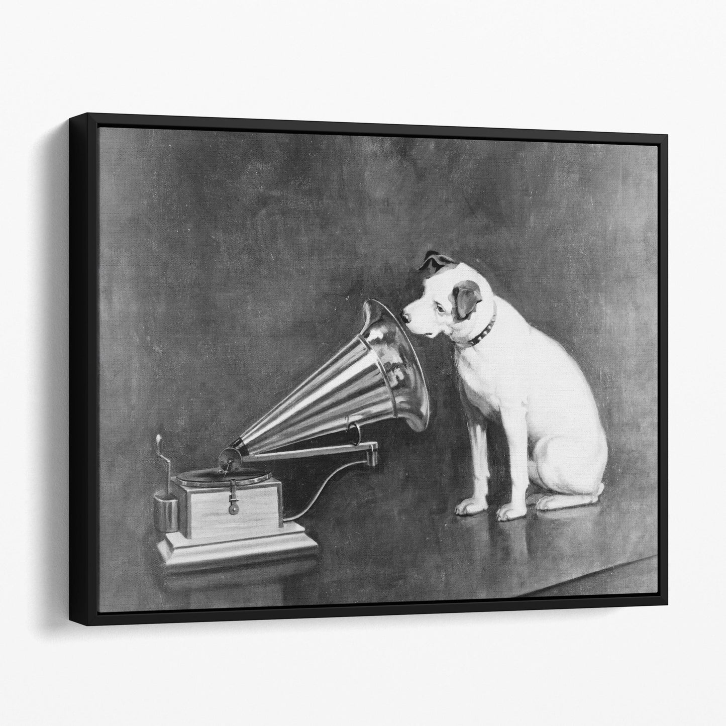 Nipper the Dog Listening to a Phonograph 1898