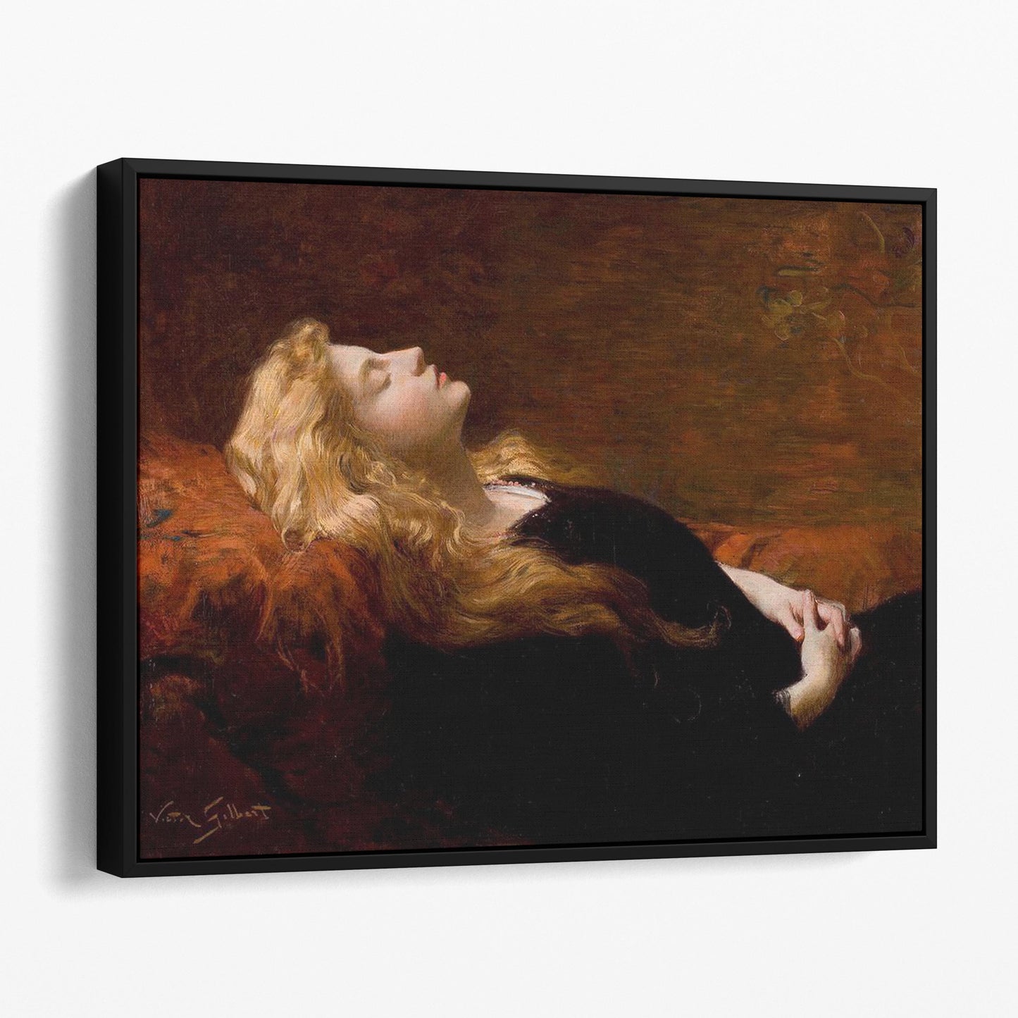 Sleeping Beauty (1899) by Victor Gabriel Gilbert