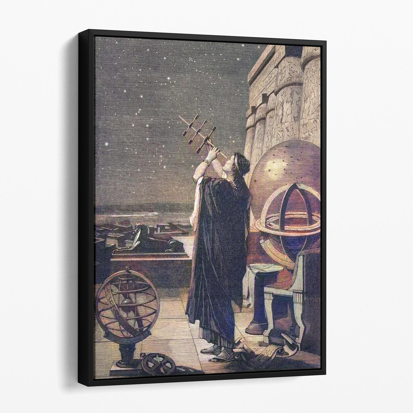 The Observatory of Alexandria (1880) by Camille Flammarion