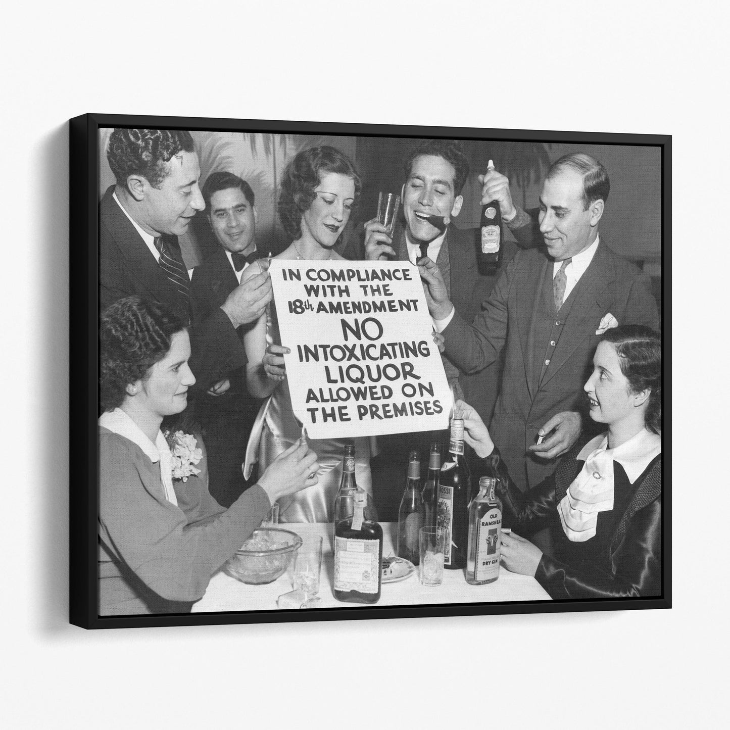 End of Prohibition - No Liquor on Premises