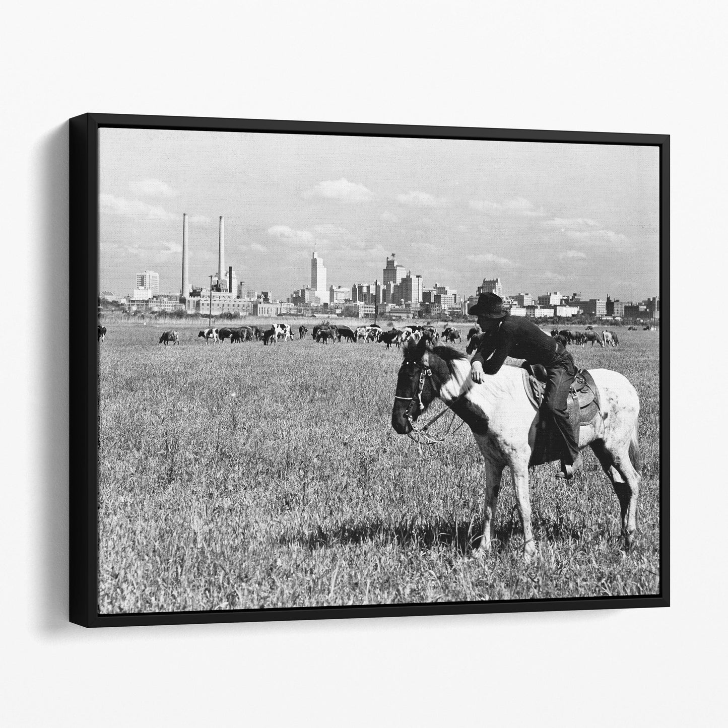 Cowboy in Dallas Texas, 1945