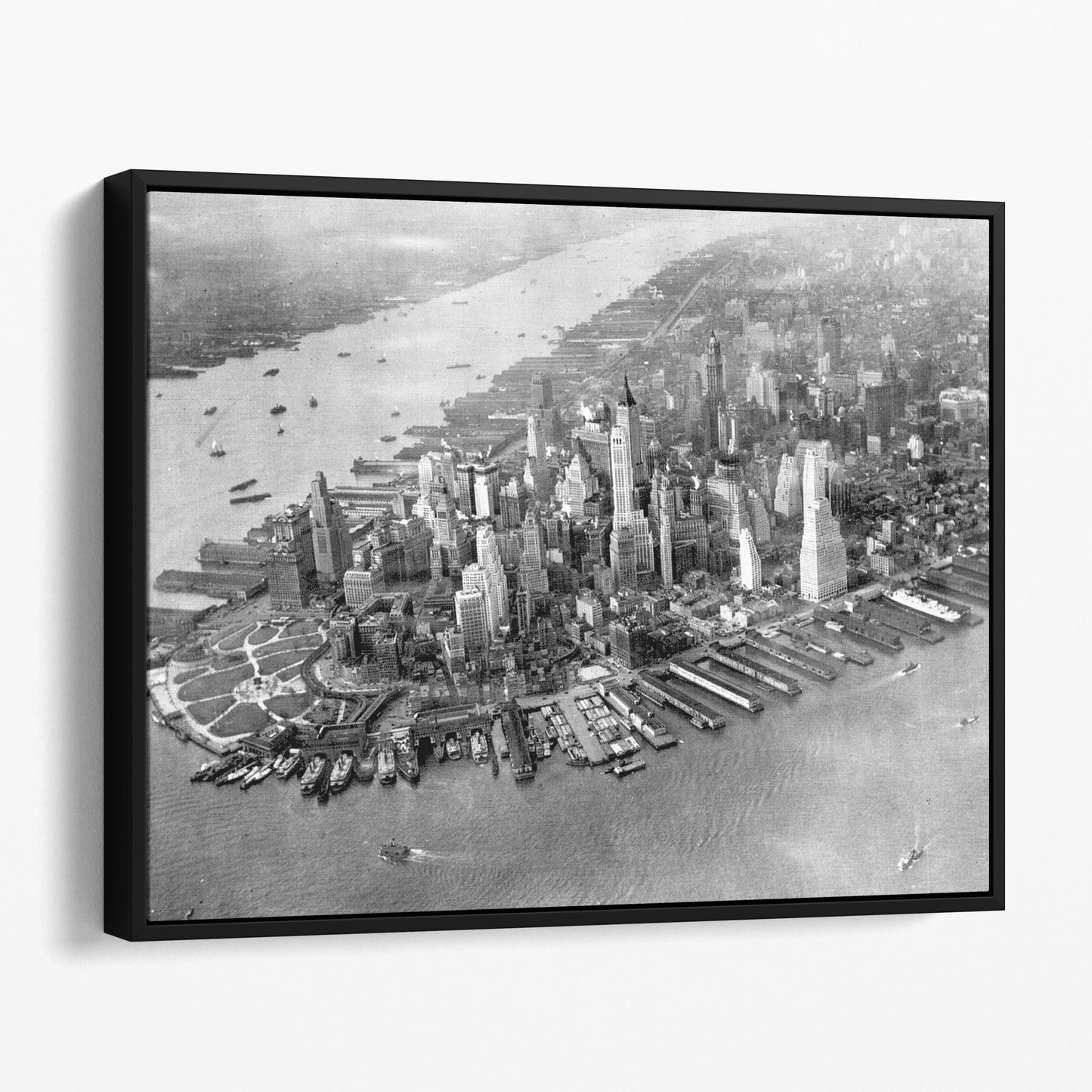 Manhattan From Above - New York City 1931