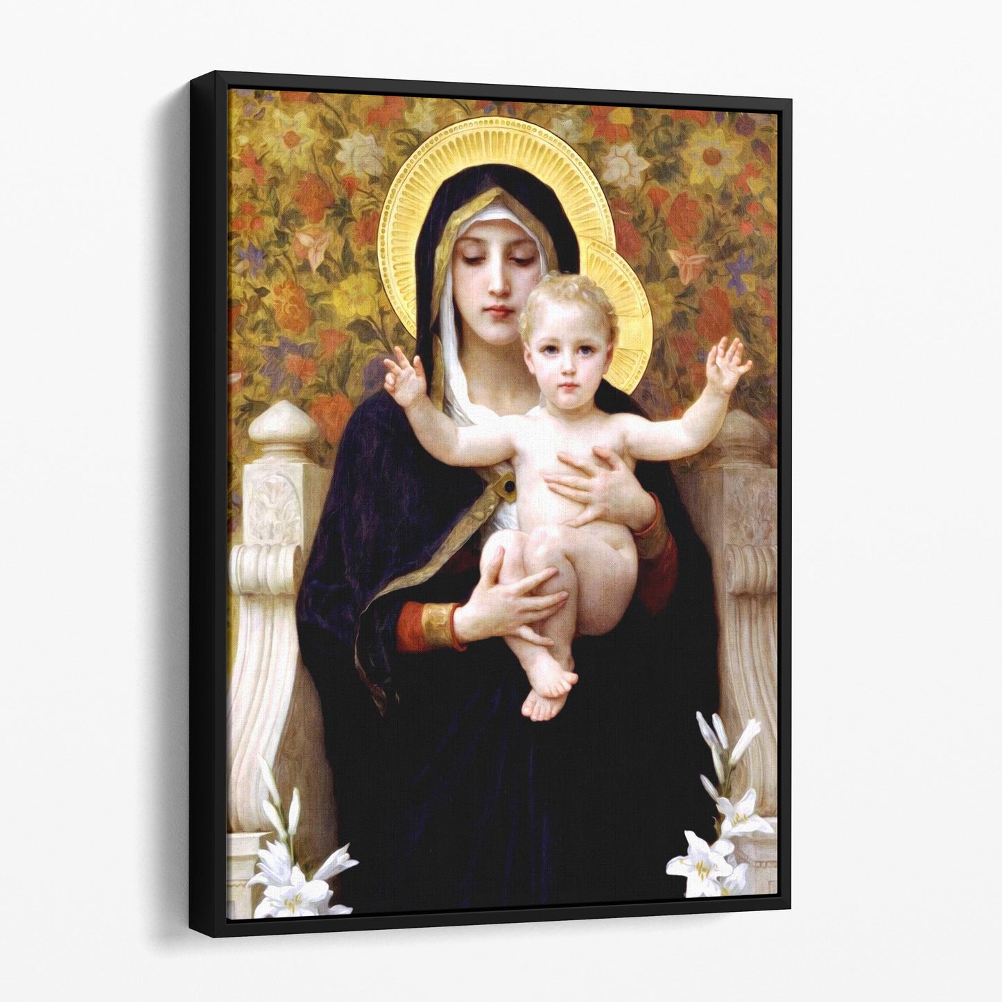 Our Lady of the Lillies Jesus and Mary