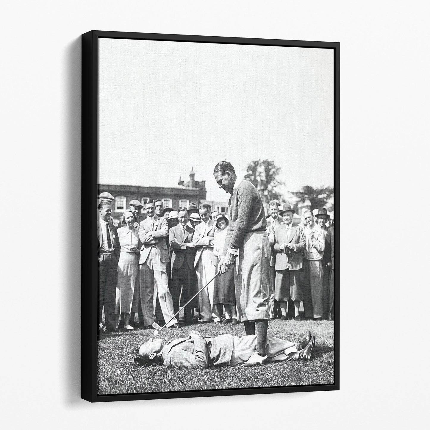 Risky Business - Golf Ball Teed Up In Mouth