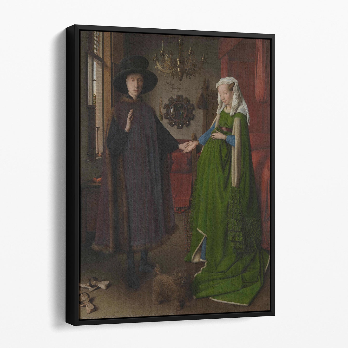 Portrait of Giovanni Arnolfini and his Wife by Jan Van Eyck