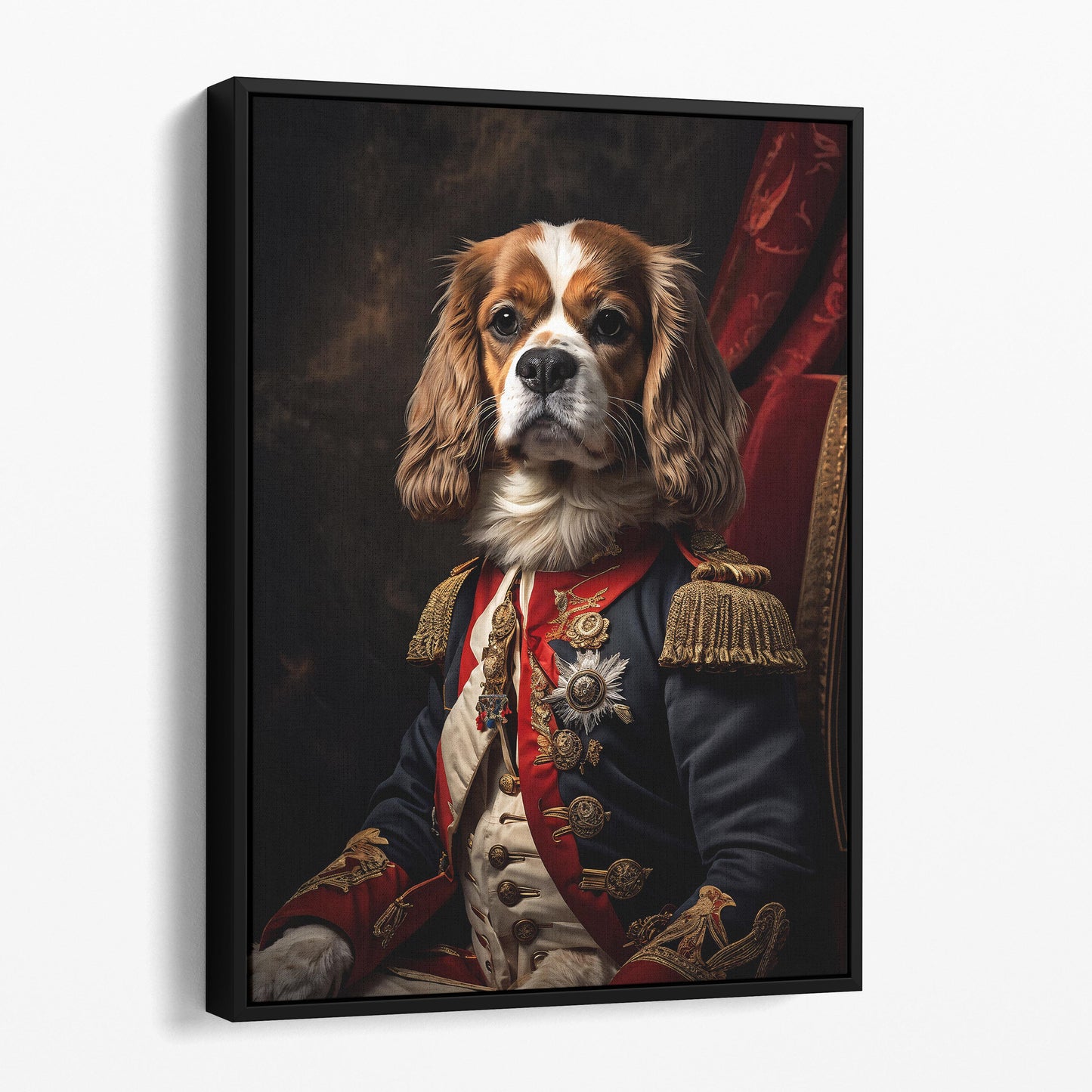 Cavalier King Charles Spaniel Aristocrat Portrait