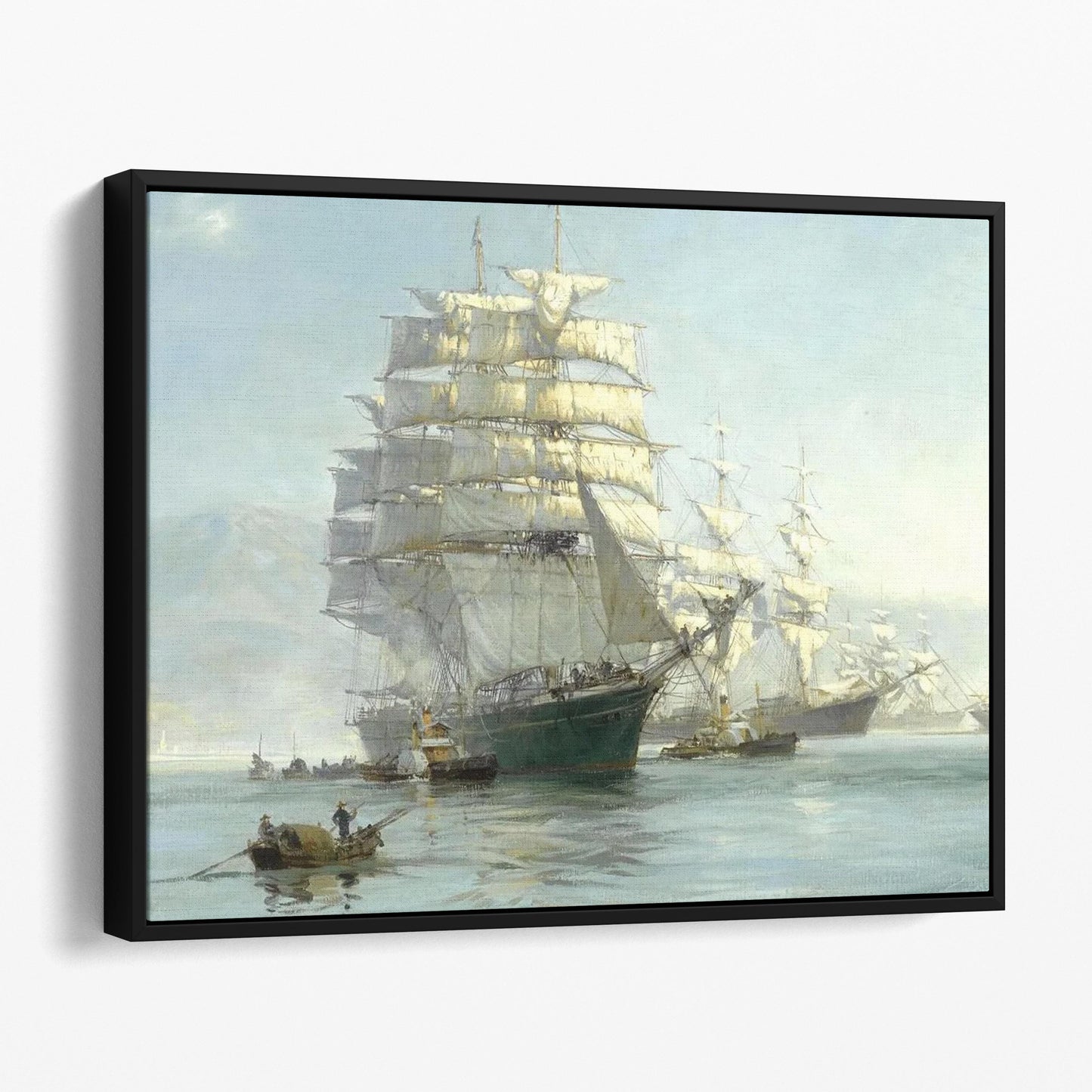 Departure at Dawn (1920) by Montague Dawson