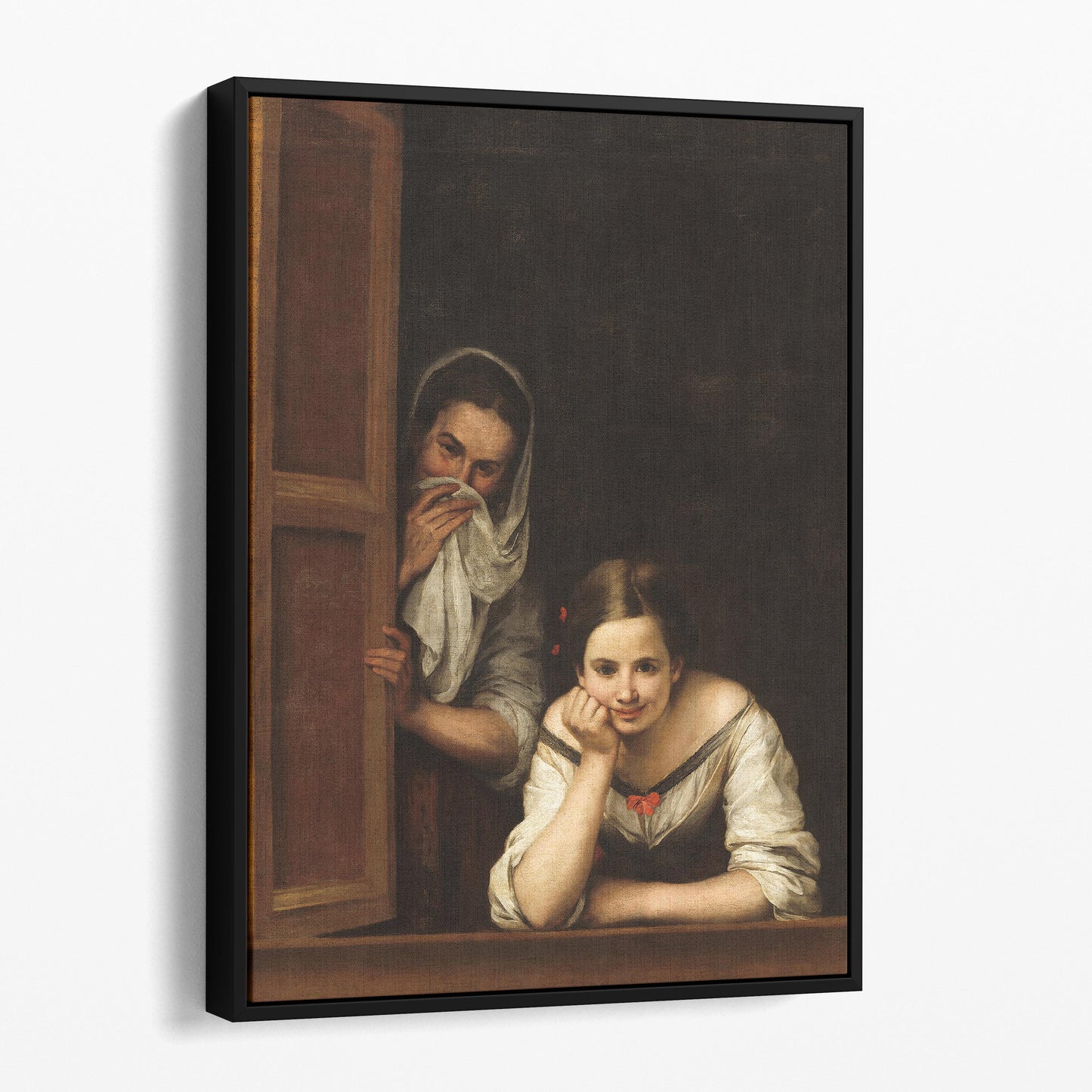Two Women At A Window
