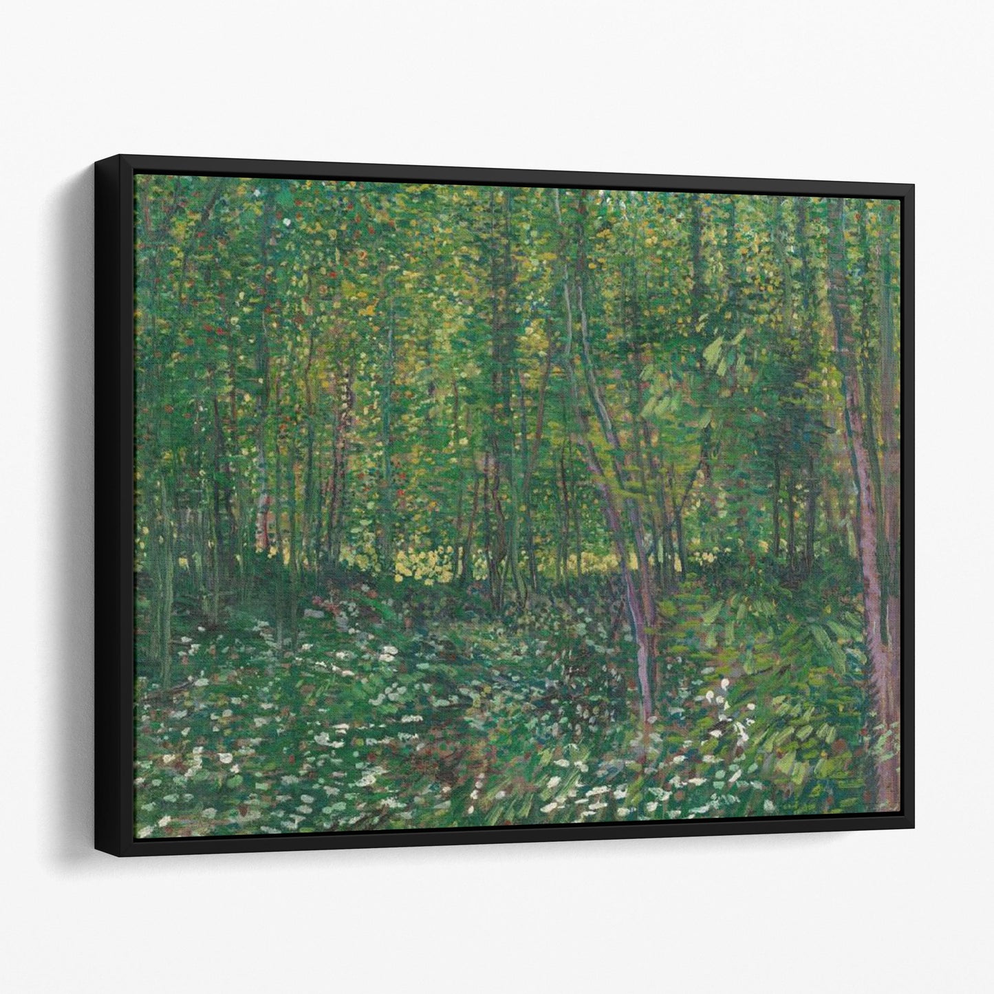 Trees and Undergrowth (1887) by Van Gogh