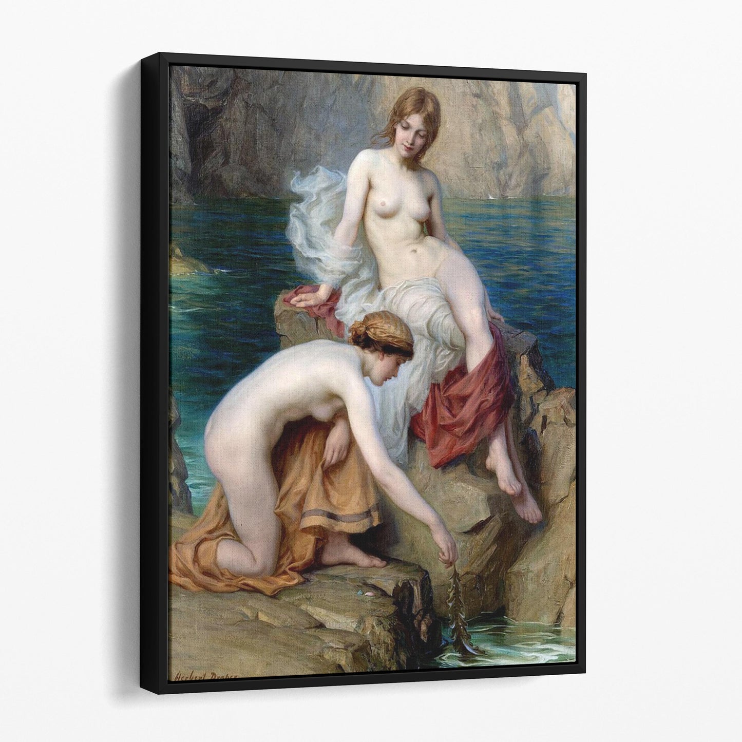 By Summer Seas (1912) by Herbert James Draper