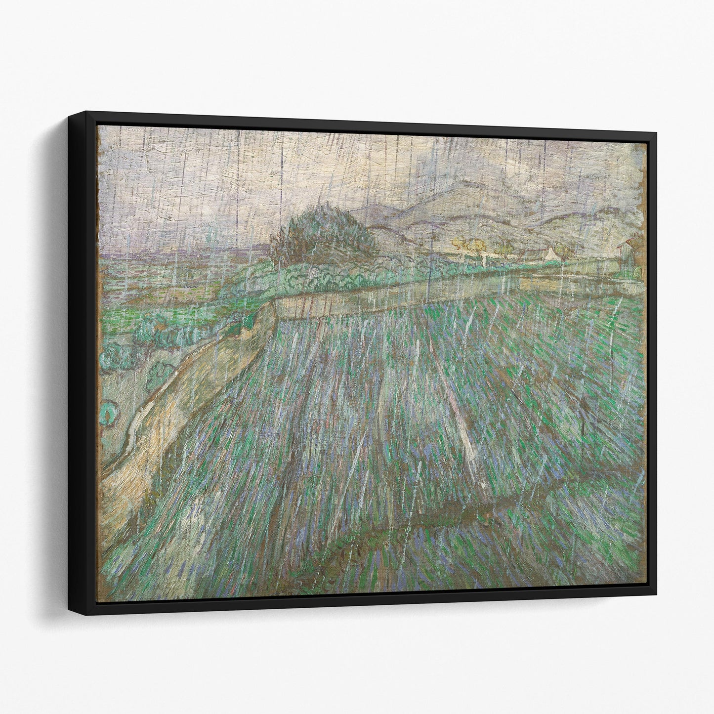 Dutch Rain (1889) by Van Gogh