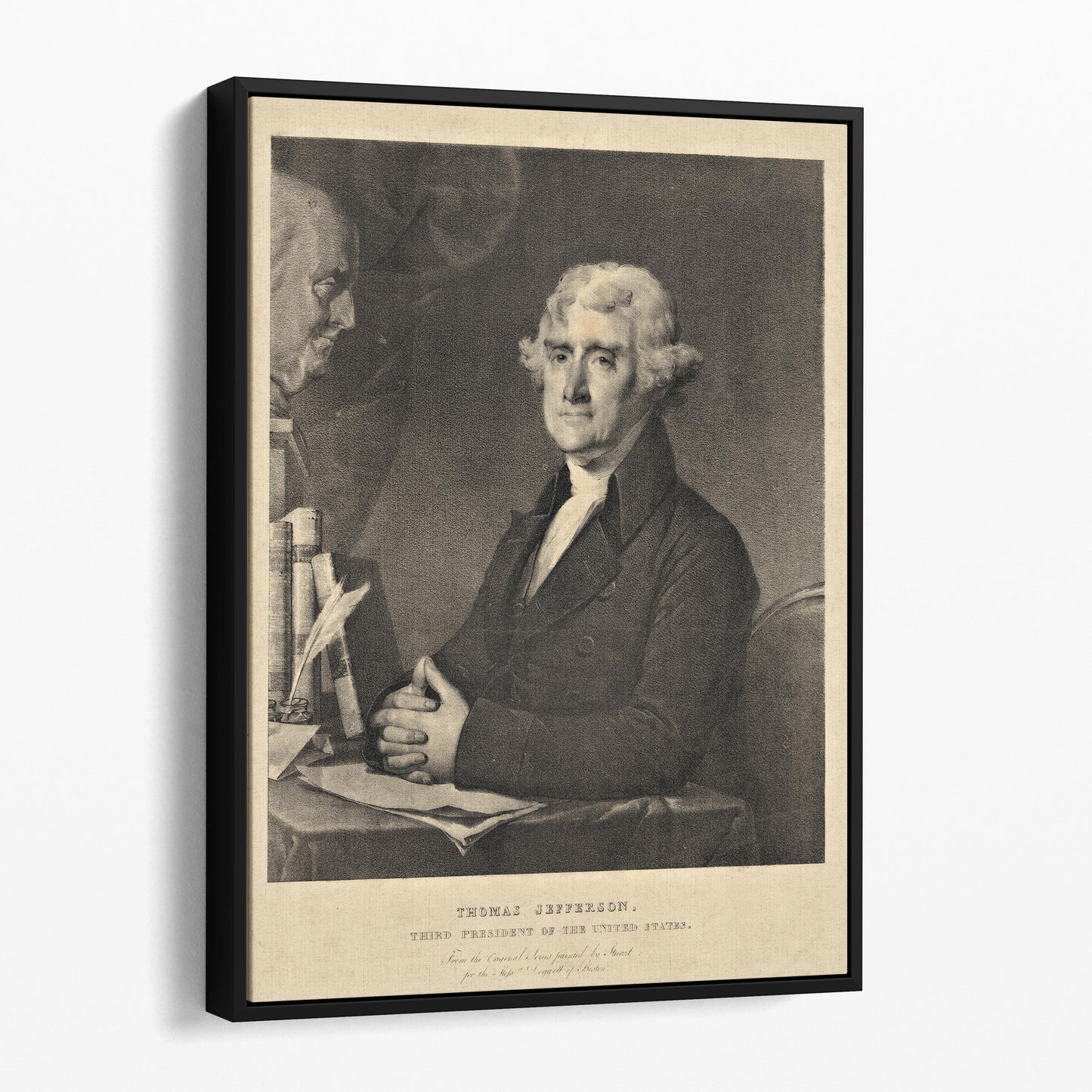 Thomas Jefferson Portrait 1825