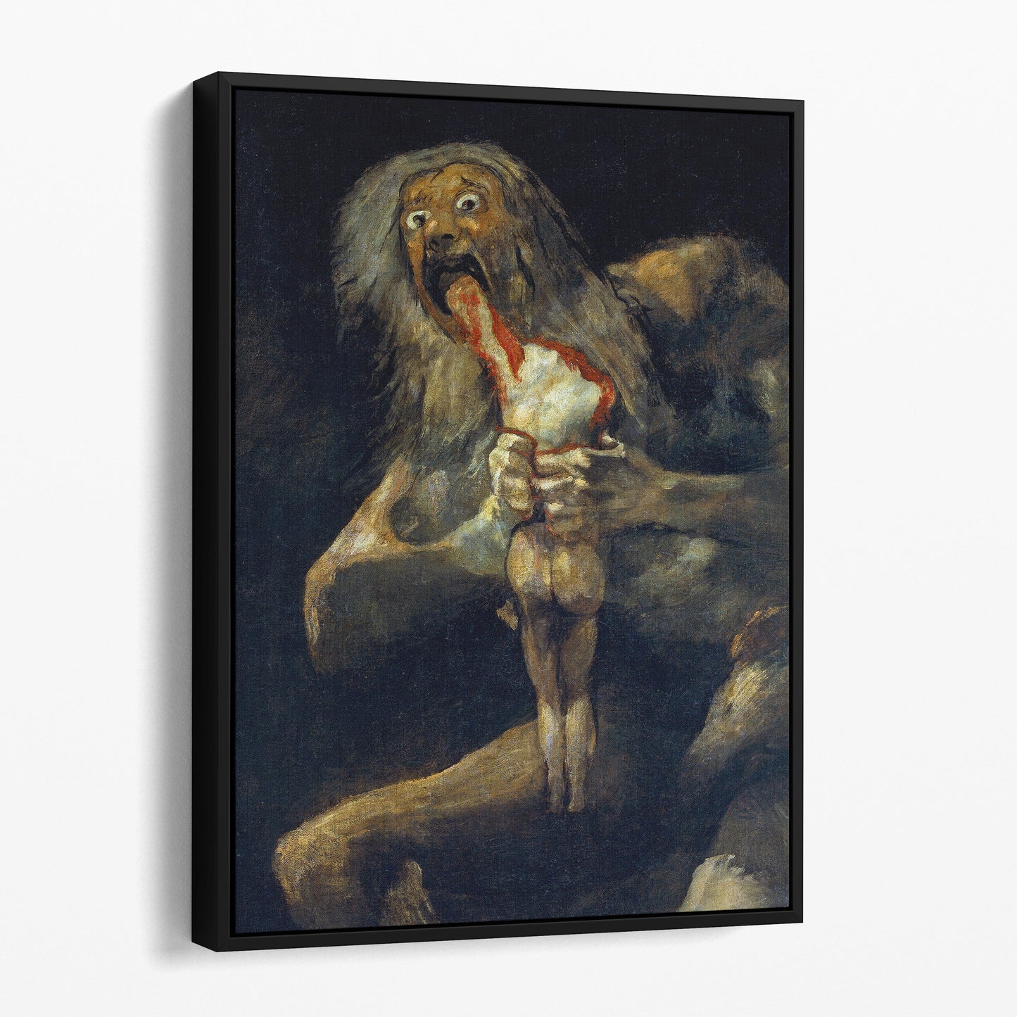Saturn Devouring His Son by Francisco Goya