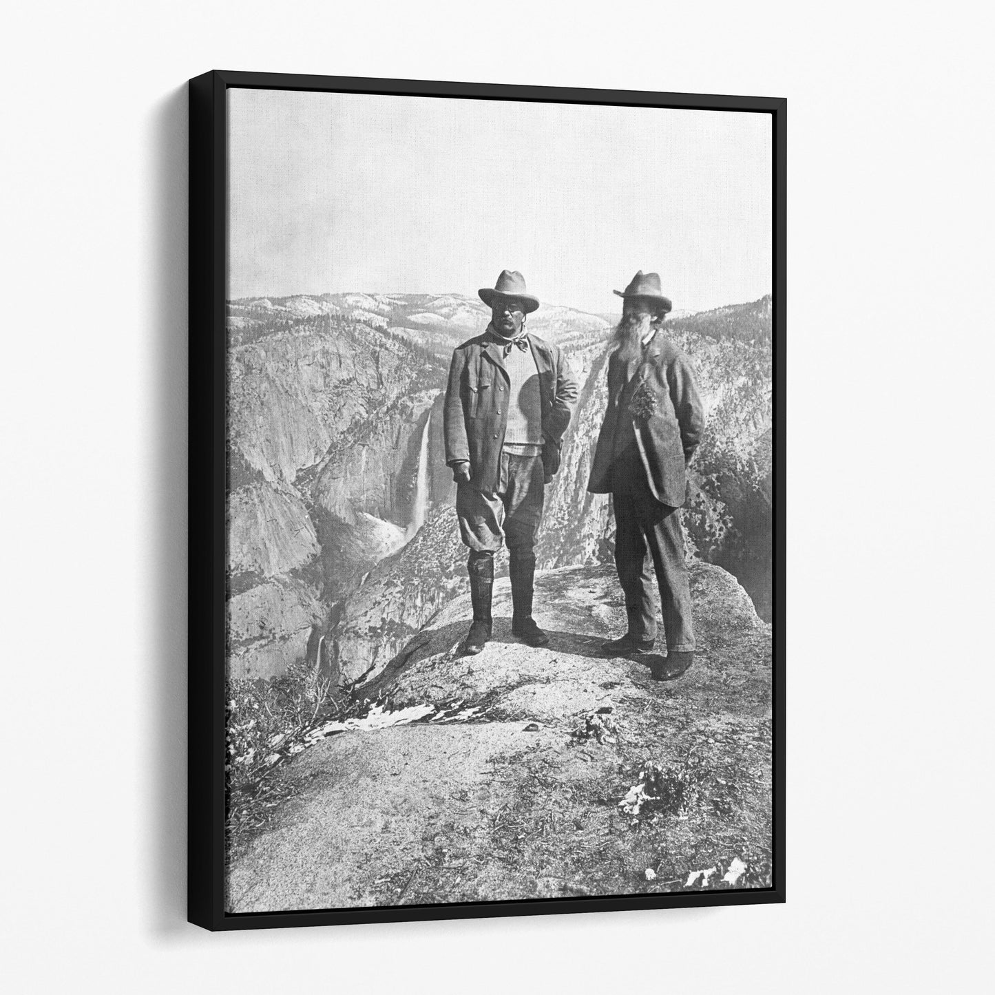 Teddy Roosevelt & John Muir in Yosemite