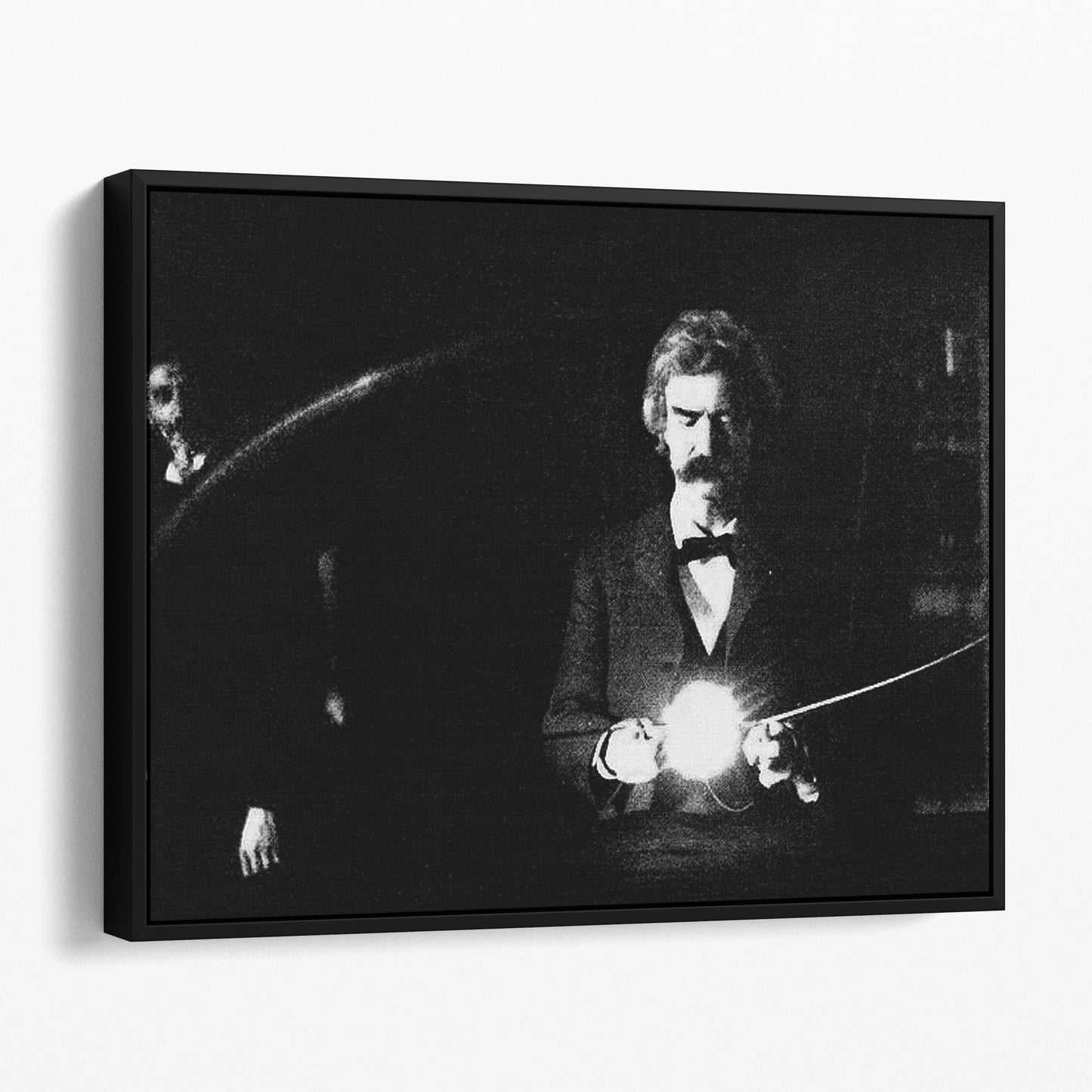 Mark Twain With Nikola Tesla