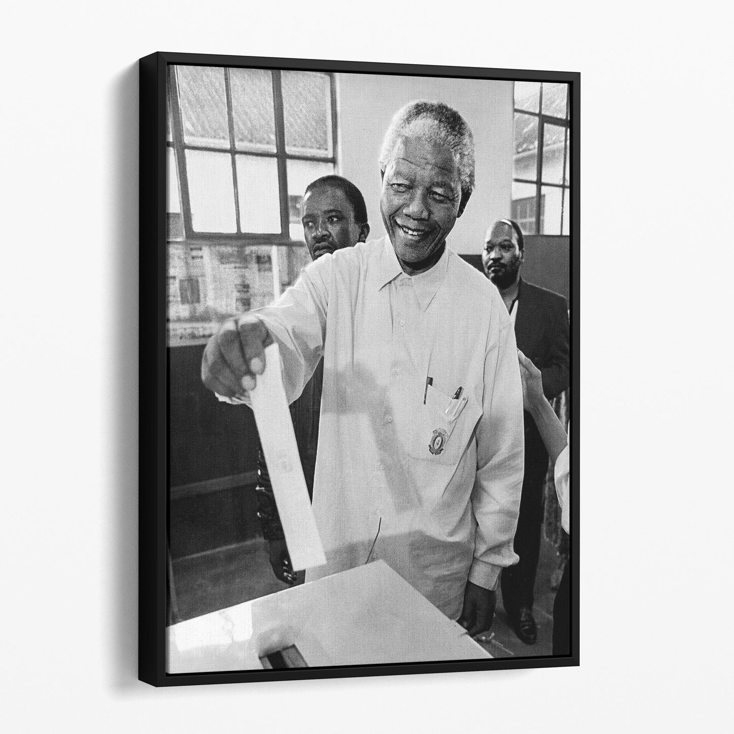 Mandela Voting in 1994