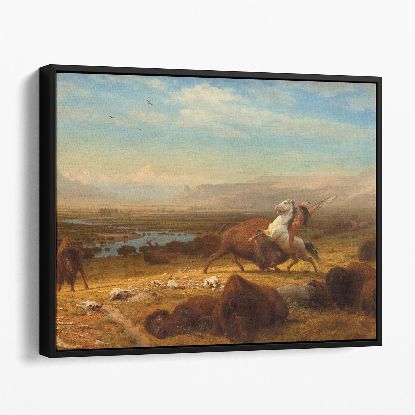 The Last of the Buffalo (1888) by Albert Bierstadt