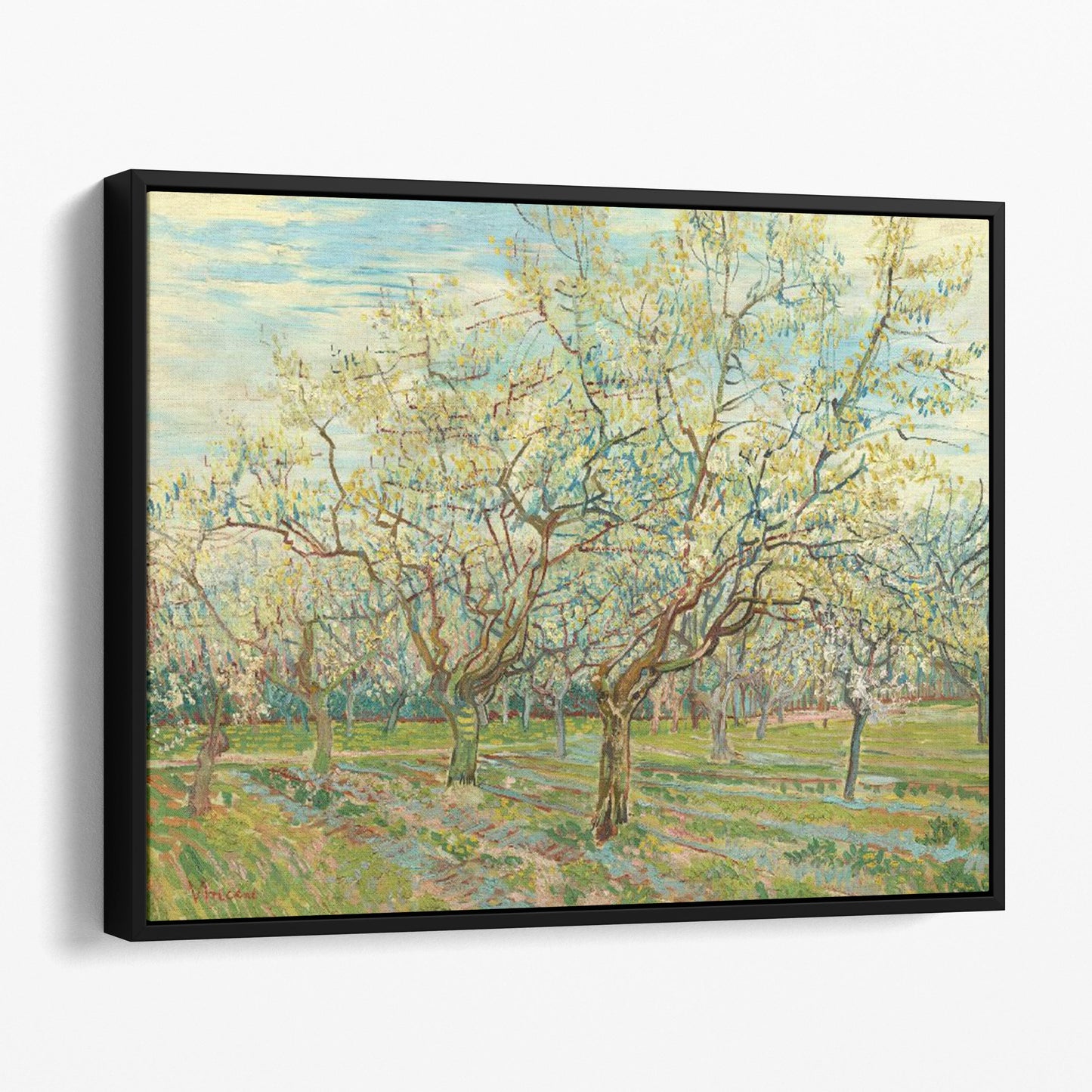 The White Orchard (1888) by Van Gogh