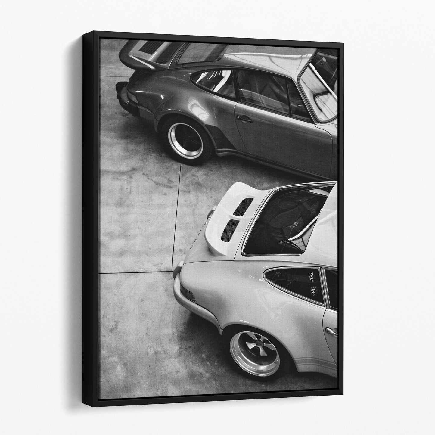 Vintage Porsche 911 Rear View