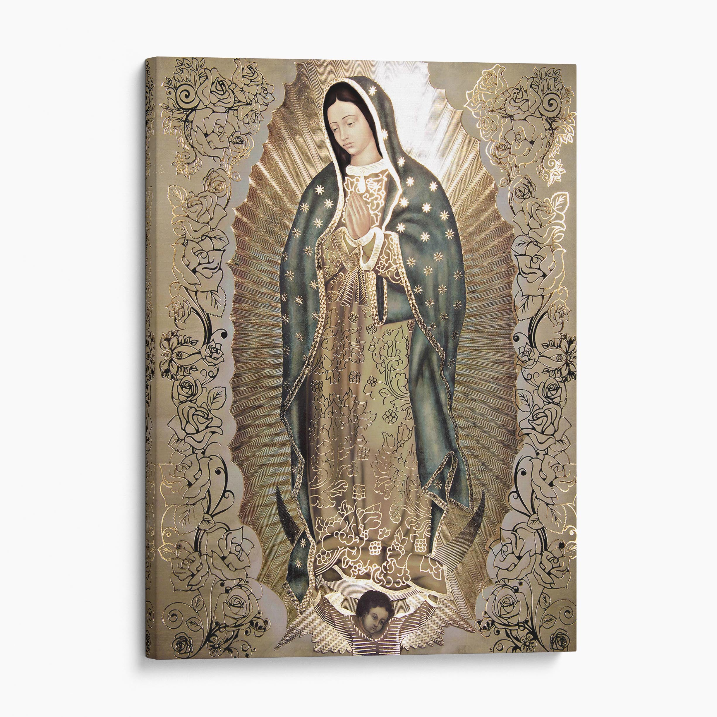 The Virgin Our Lady of Guadalupe Canvas Wall Art Prints – Big Canvas ...