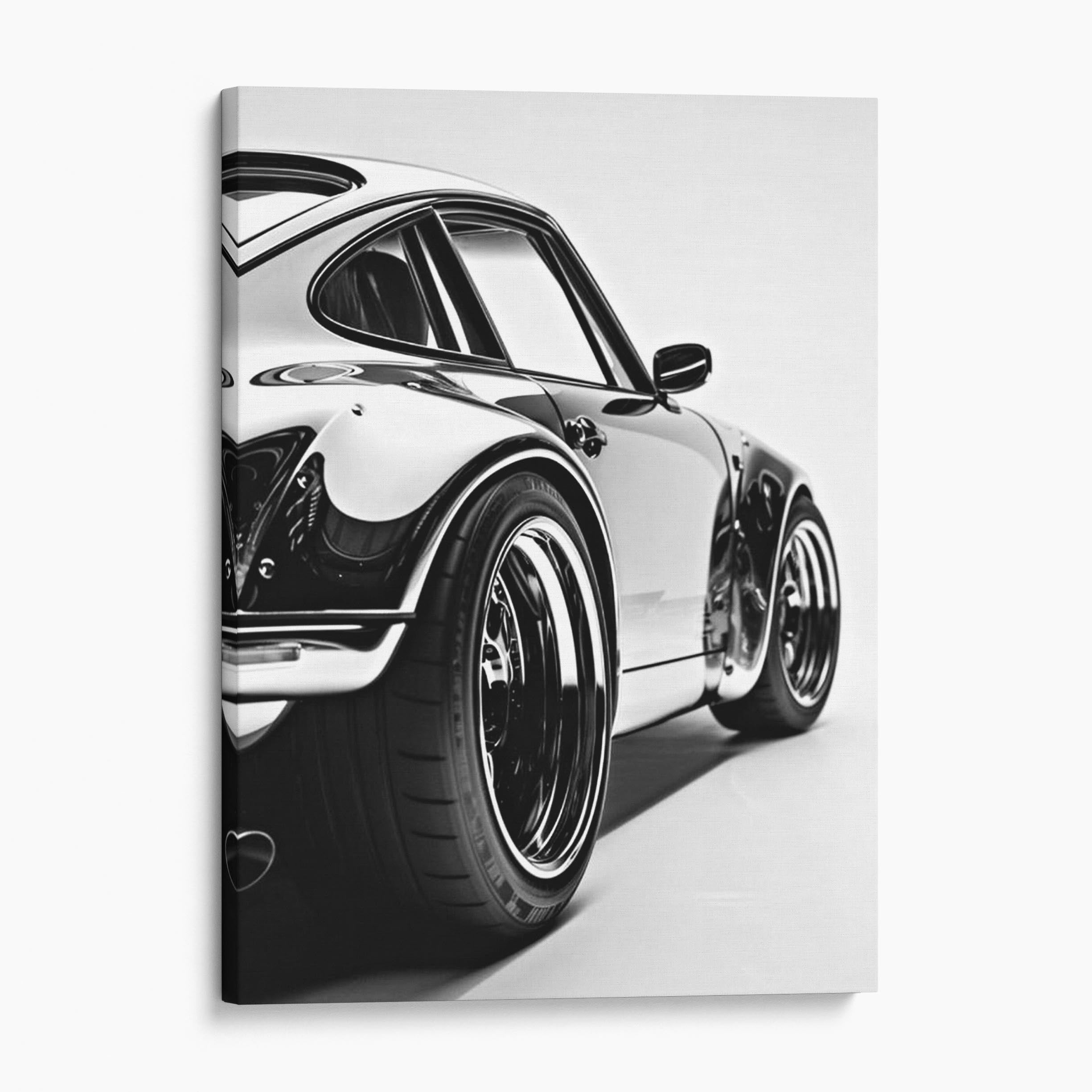 Porsche 911 Side Angle Canvas Wall Art Prints – Big Canvas Art Prints