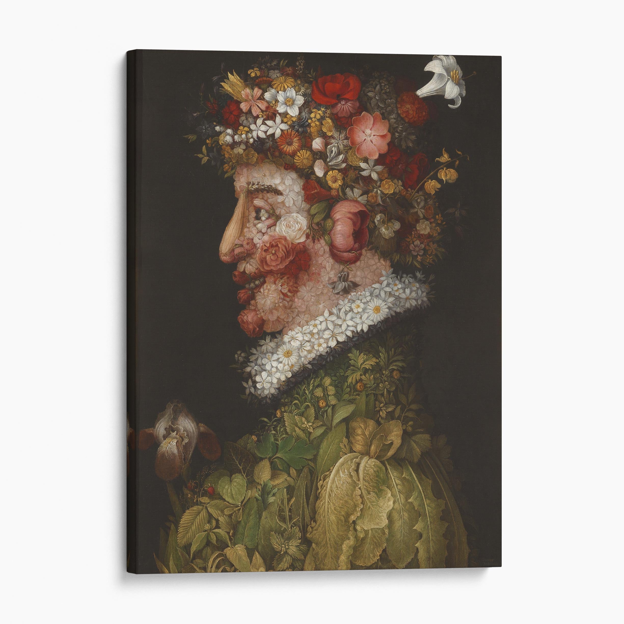 Spring - The Four Seasons by Arcimboldo Canvas Wall Art Prints – Big ...