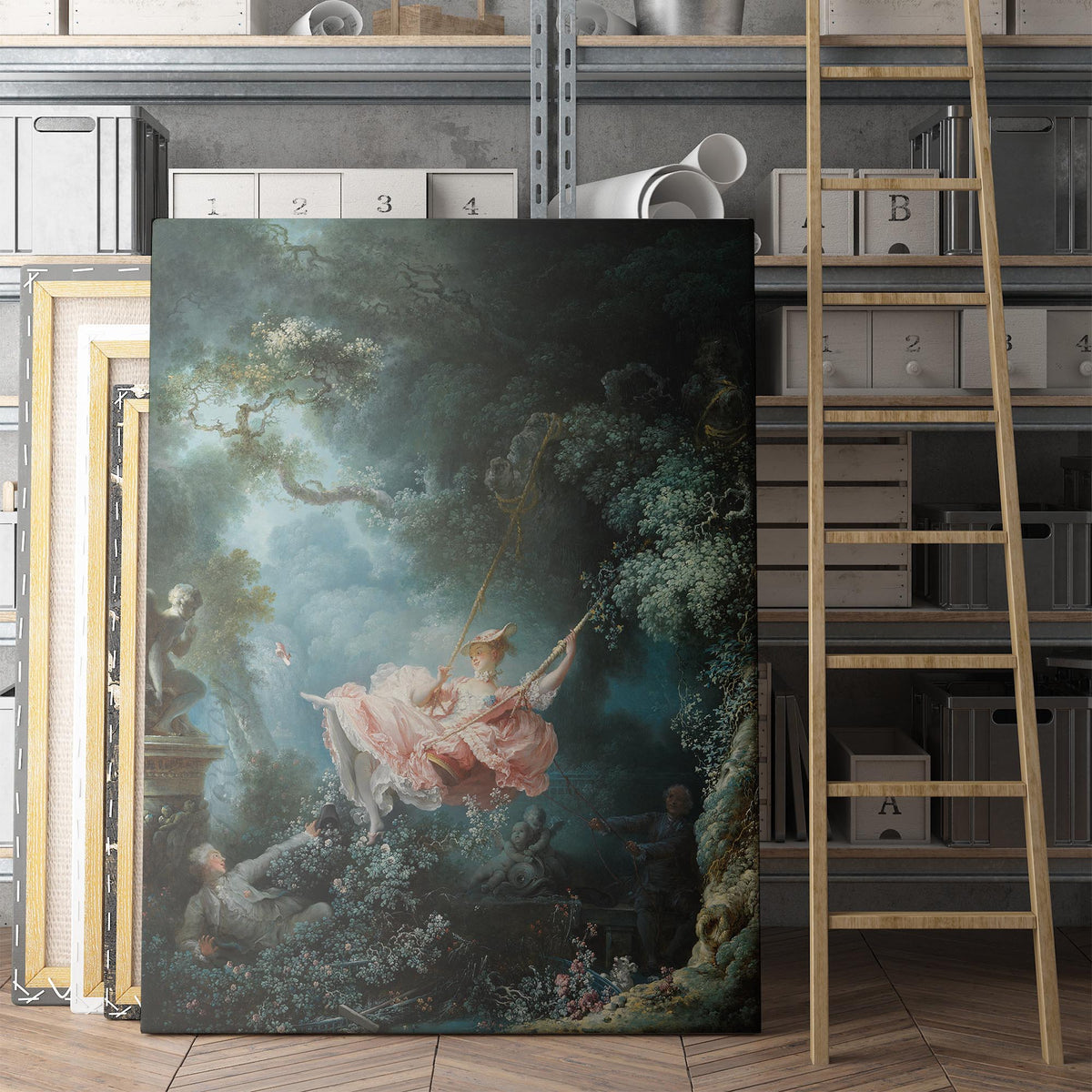 The Swing - Happy Accidents by Jean-Honoré Fragonard