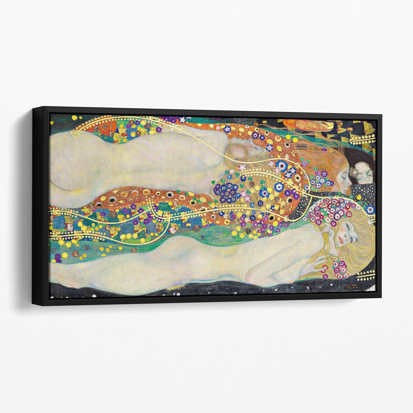 Water Serpents by Gustav Klimt