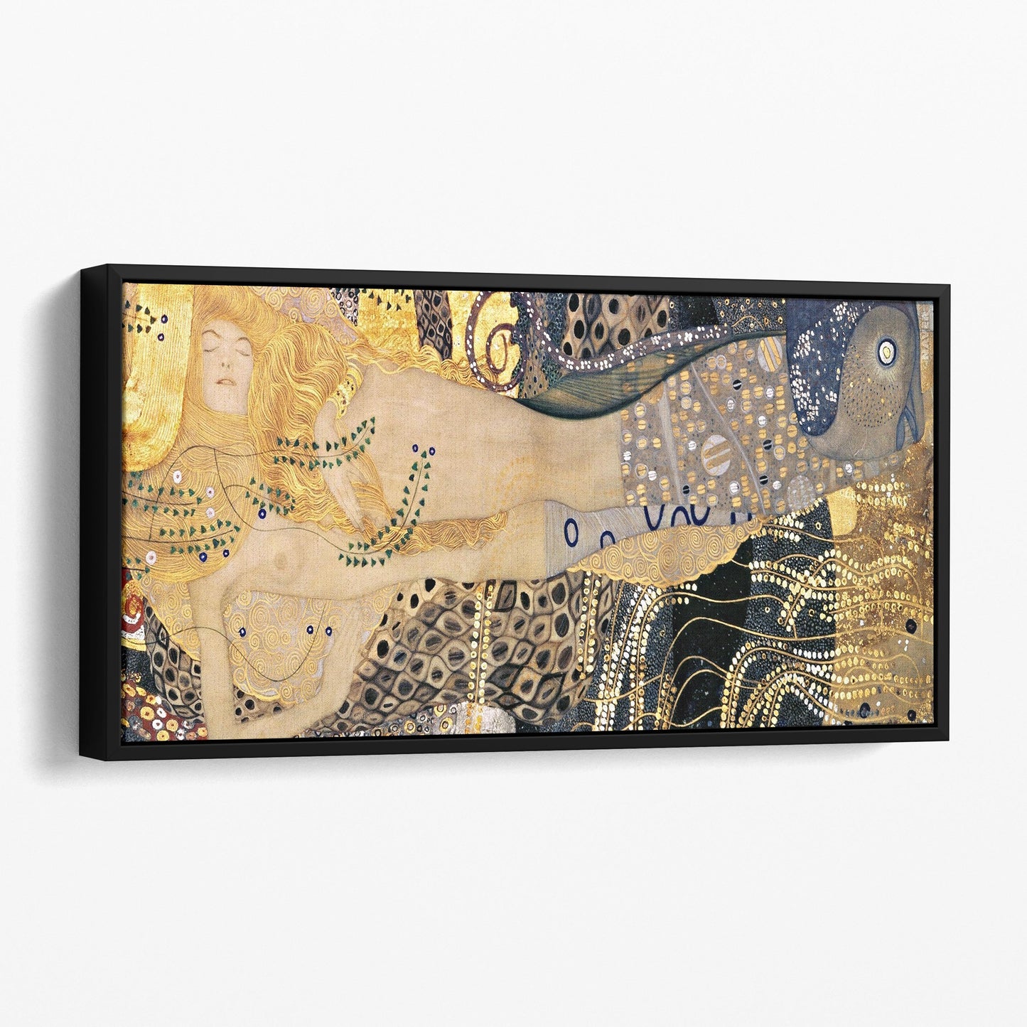 Water Serpents I by Gustav Klimt