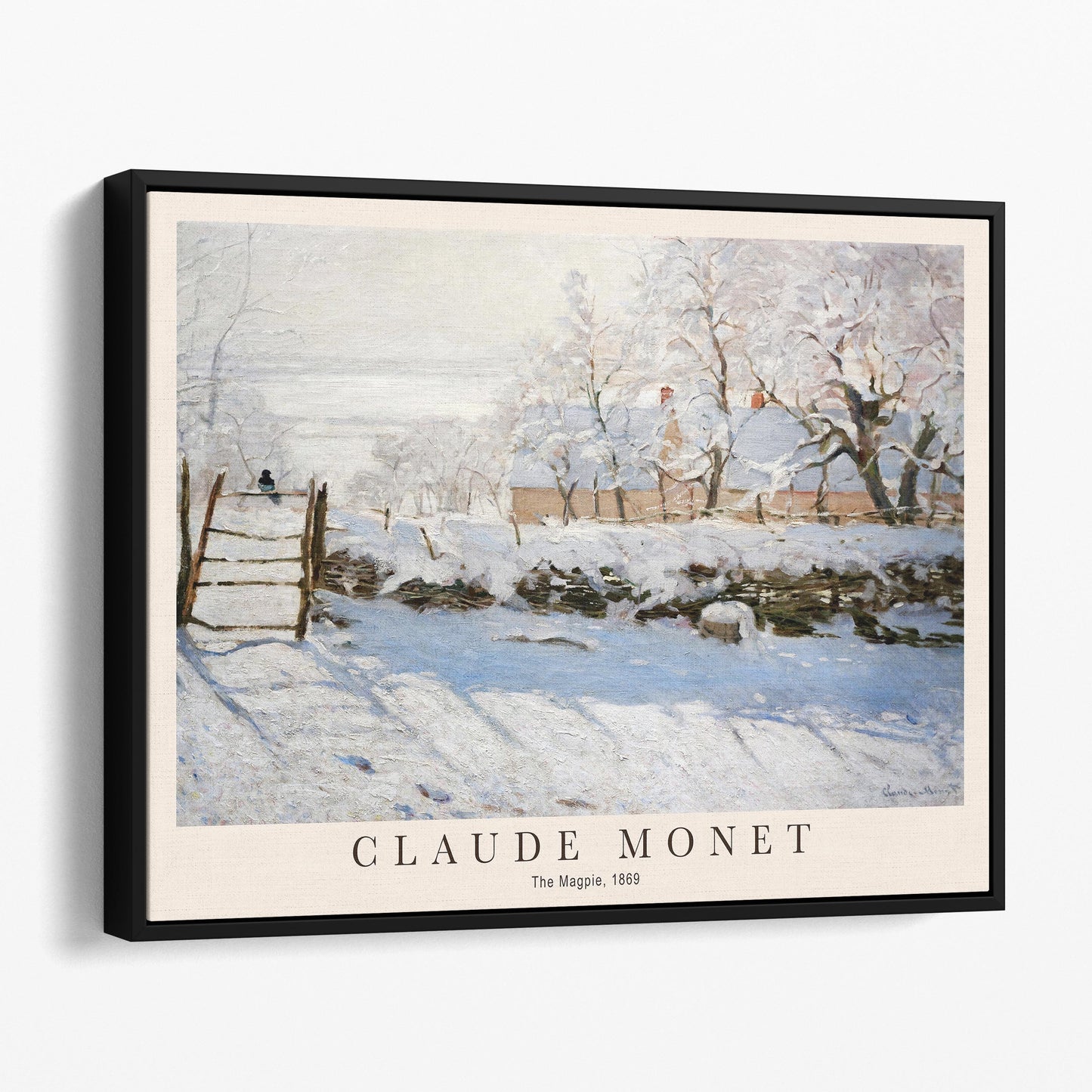 Claude Monet - The Magpie